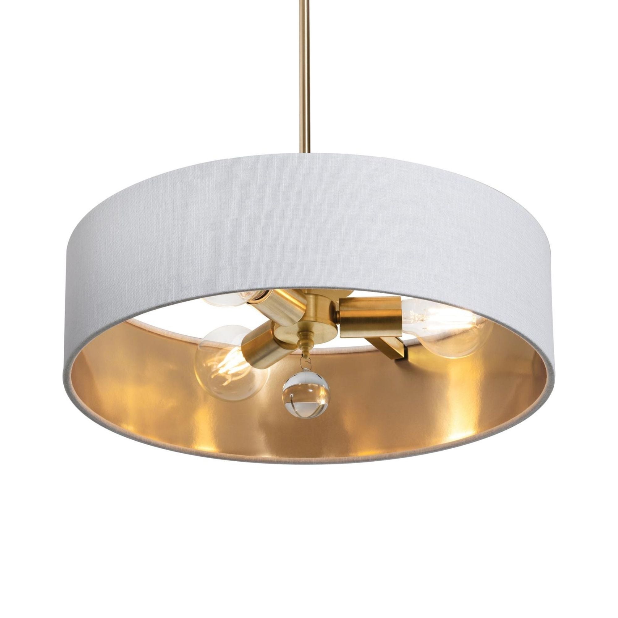 Celine 18'' 3-Light Convertible Pendant Light