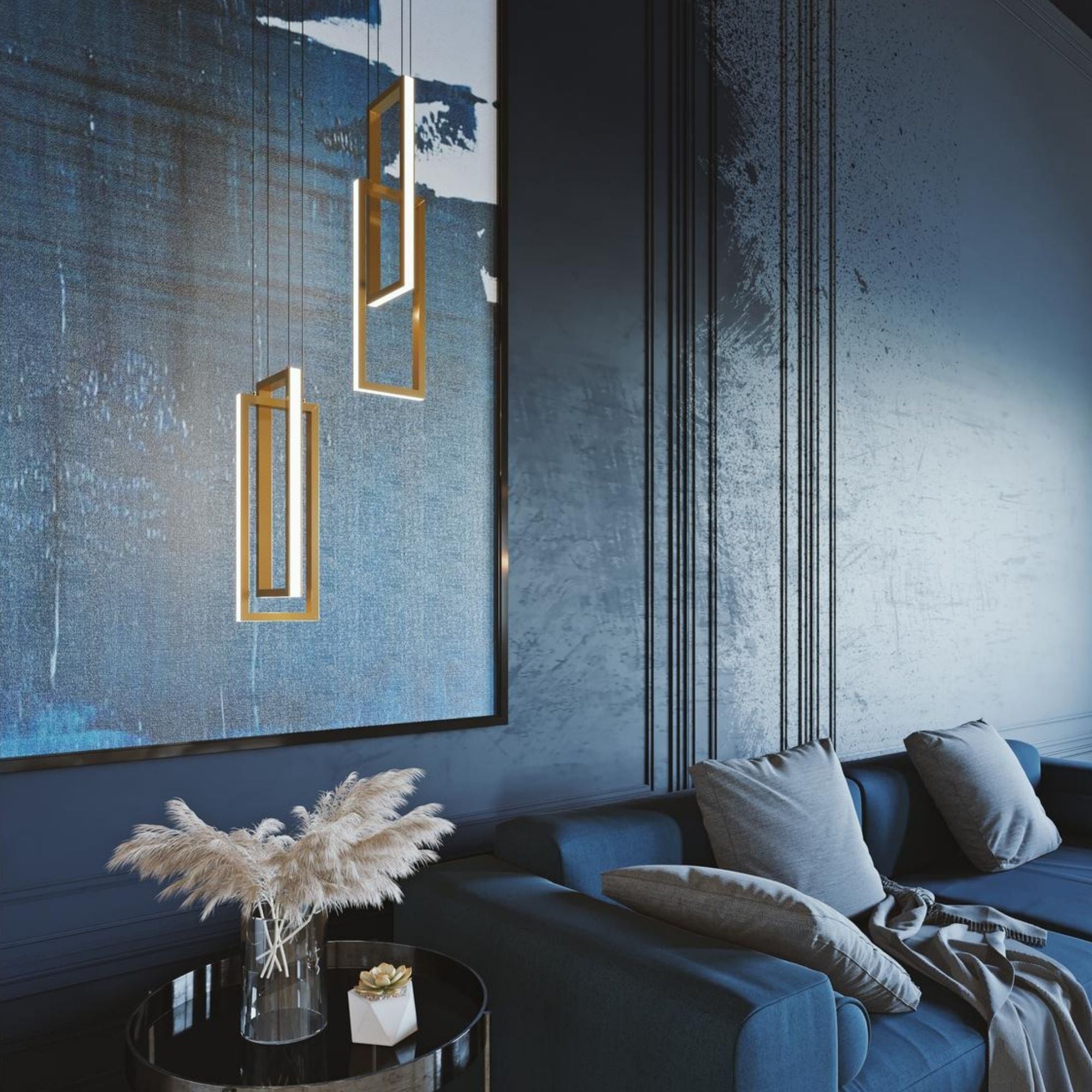 Cole 6 in. LED Pendant Light Black finish - Bees Lighting