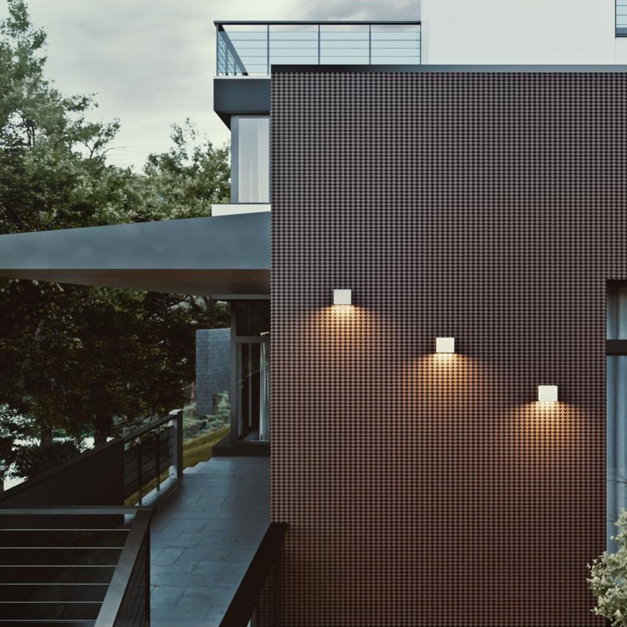 Dakota 5 in. LED Outdoor Wall Sconce 3000K Black Finish - Bees Lighting