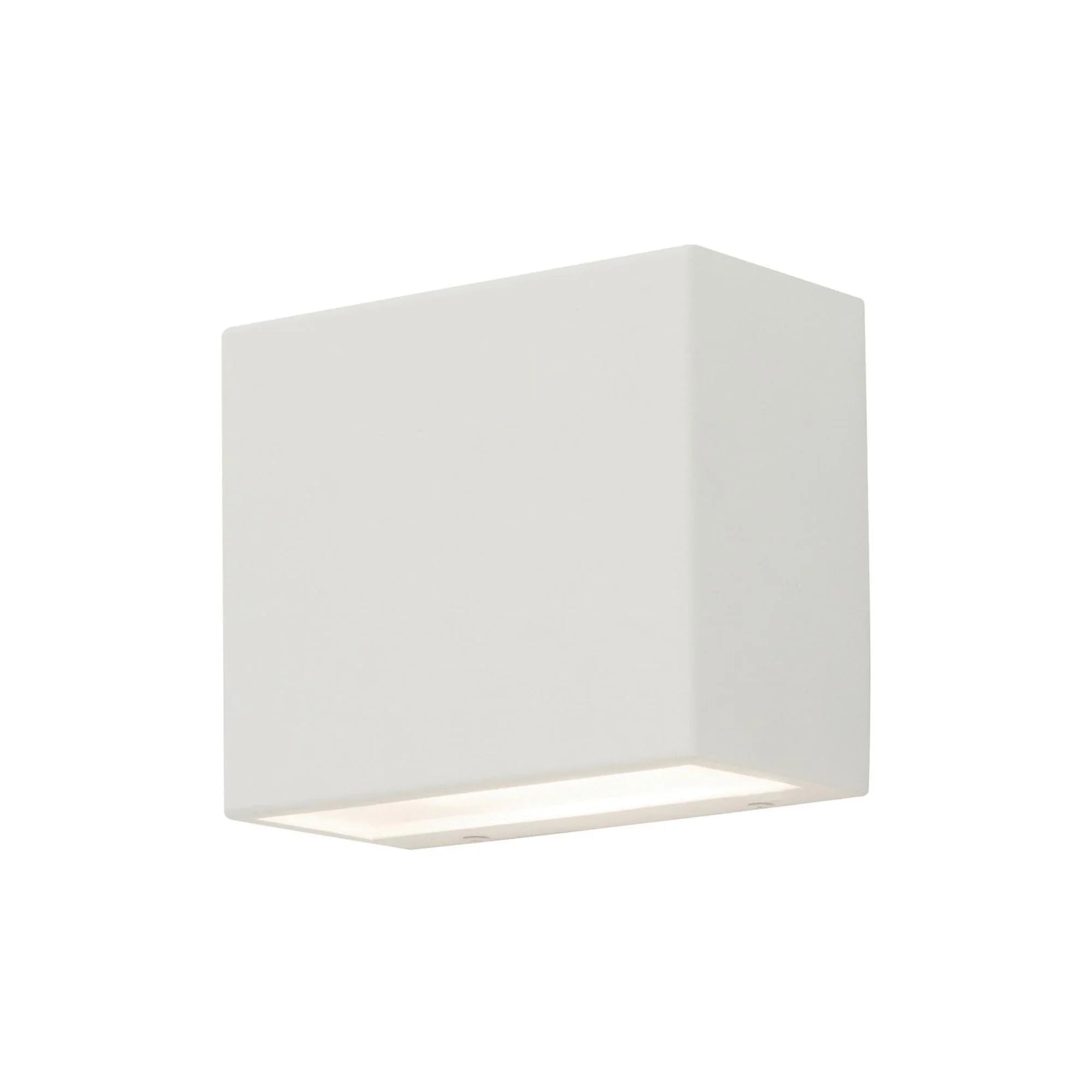 Dakota 5" LED Outdoor Wall Sconce, White Finish - Bees Lighting