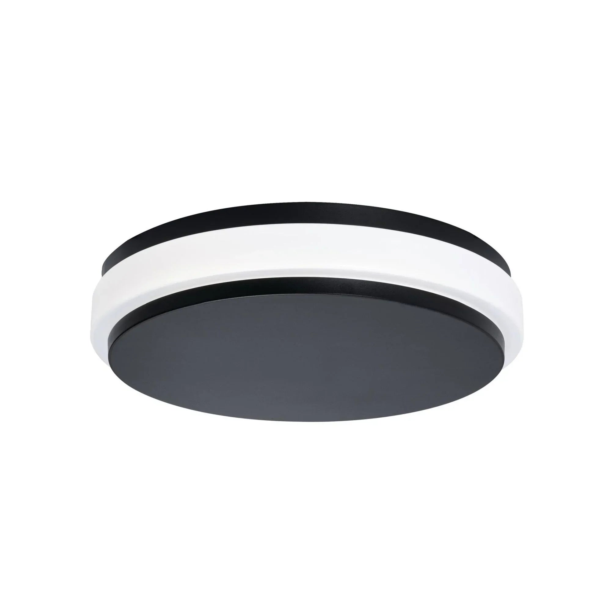 Eris 14" LED Flush Mount, 5CCT, Black Finish