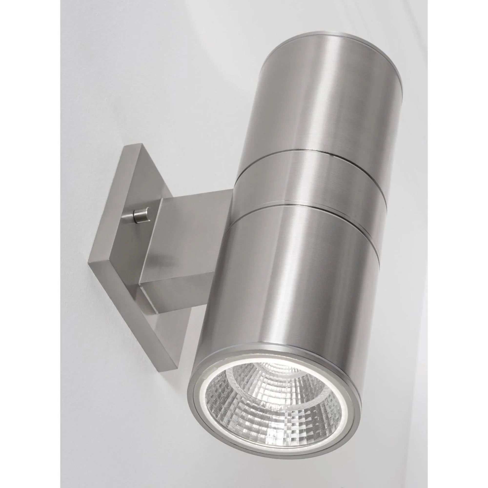 LED Outdoor Cylinder Light, Up/Down Light, 24W, 2000lm, 30K/35K/40K, 120-277V, Satin - Bees Lighting