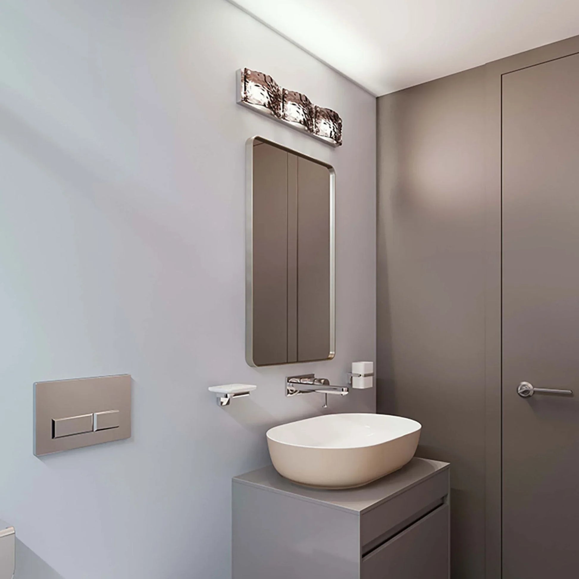 Glacier 22" LED Vanity, Polished Chrome Finish - Bees Lighting