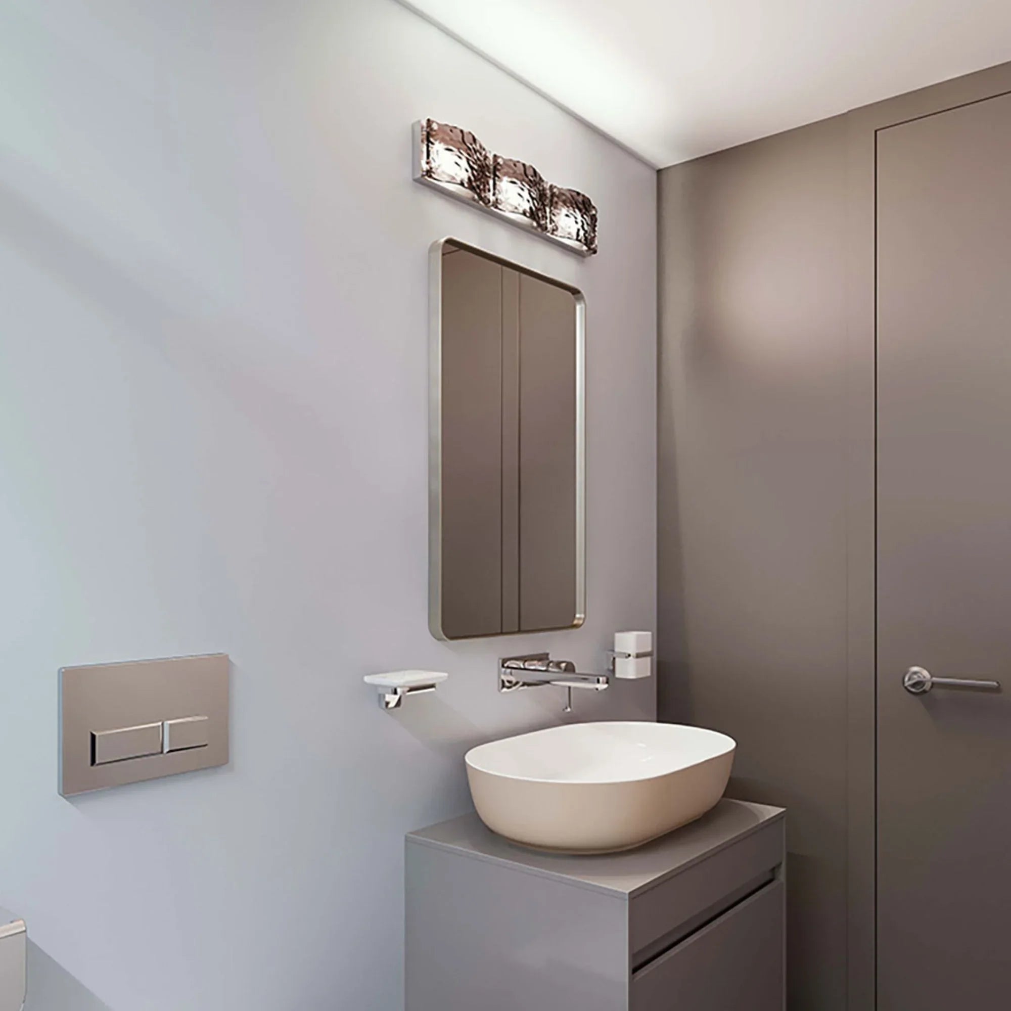 Glacier 22" LED Vanity, Polished Chrome Finish - Bees Lighting