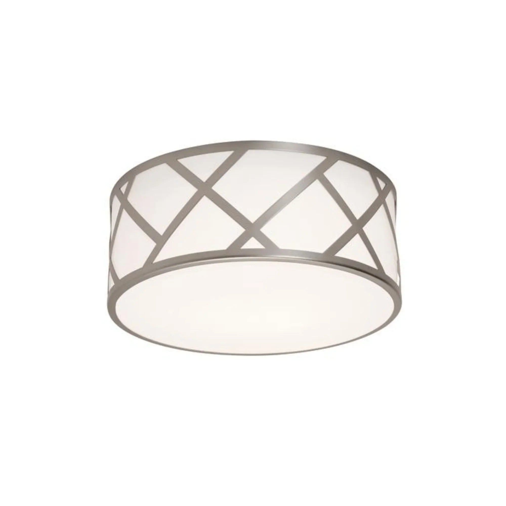 Haven 13" LED Flush Mount, 3CCT, Satin Nickel Finish