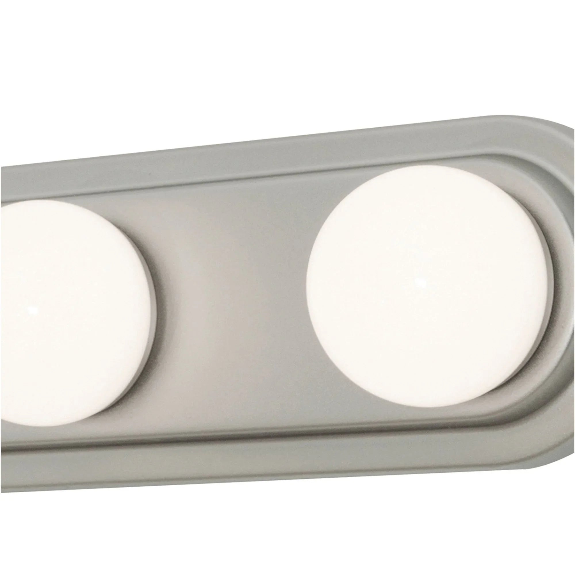 Hollywood 24" 4-Light LED Vanity, Satin Nickel Finish - Bees Lighting