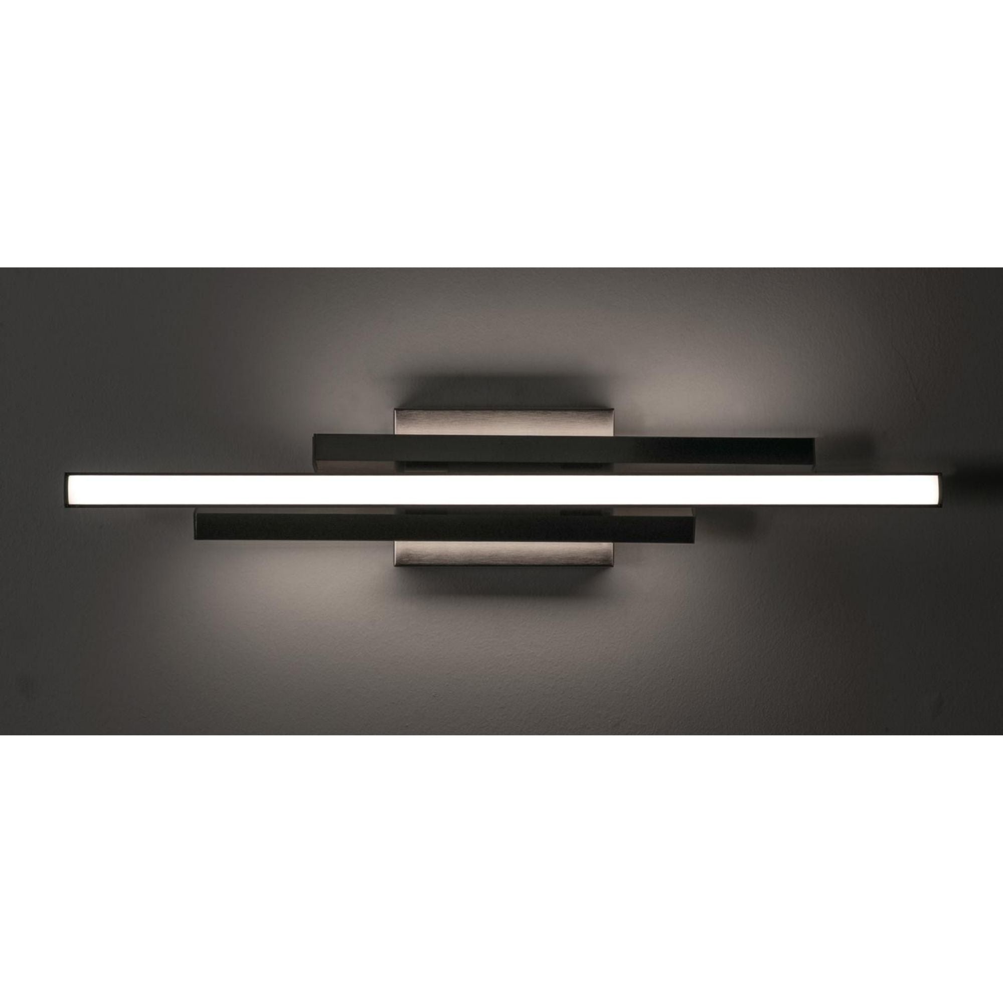 Indra 24 In. LED Bath Bar Black Finish - Bees Lighting