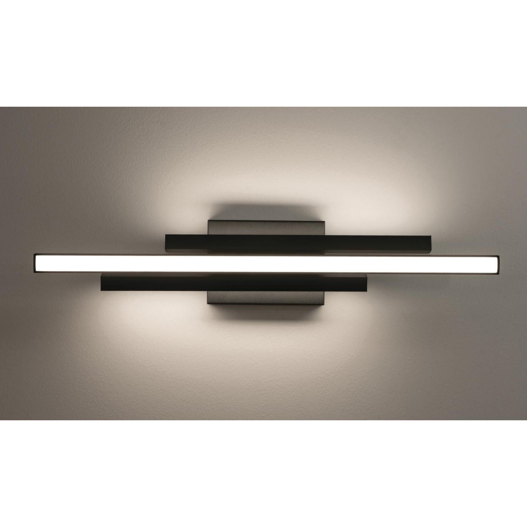 Indra 24 In. LED Bath Bar Black Finish - Bees Lighting