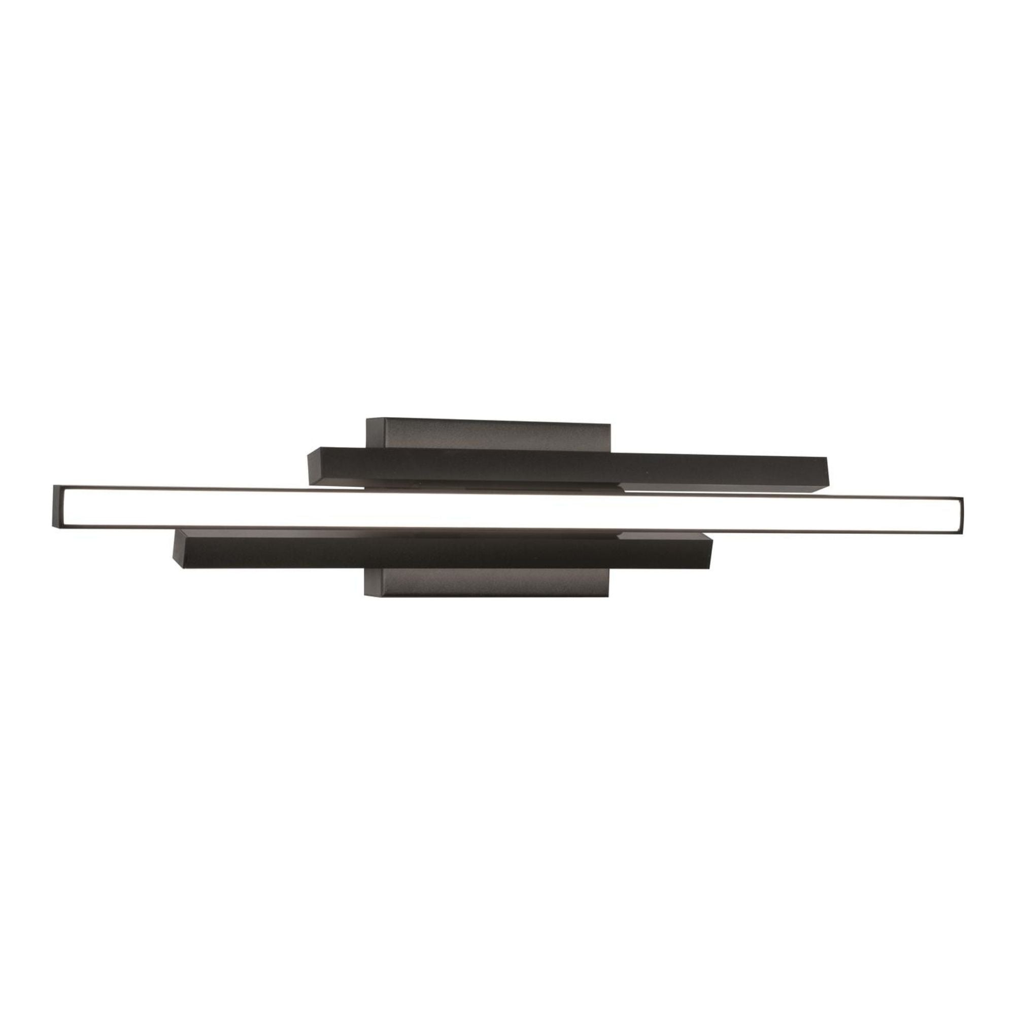 Indra 24 In. LED Bath Bar Black Finish - Bees Lighting