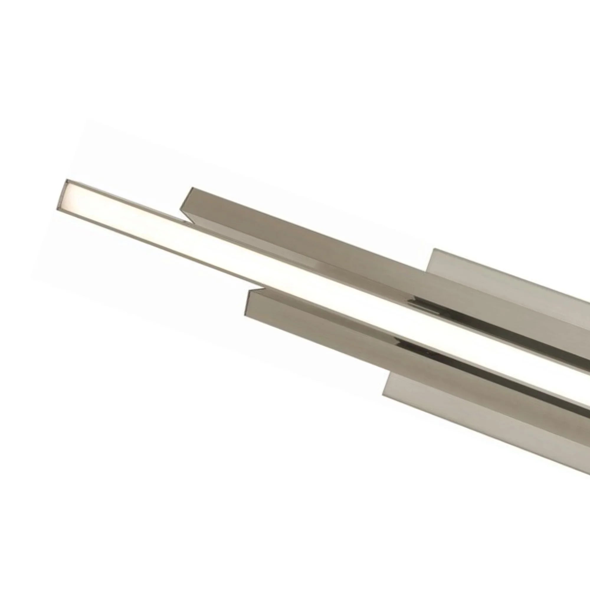 Indra 36" LED Vanity, Satin Nickel Finish