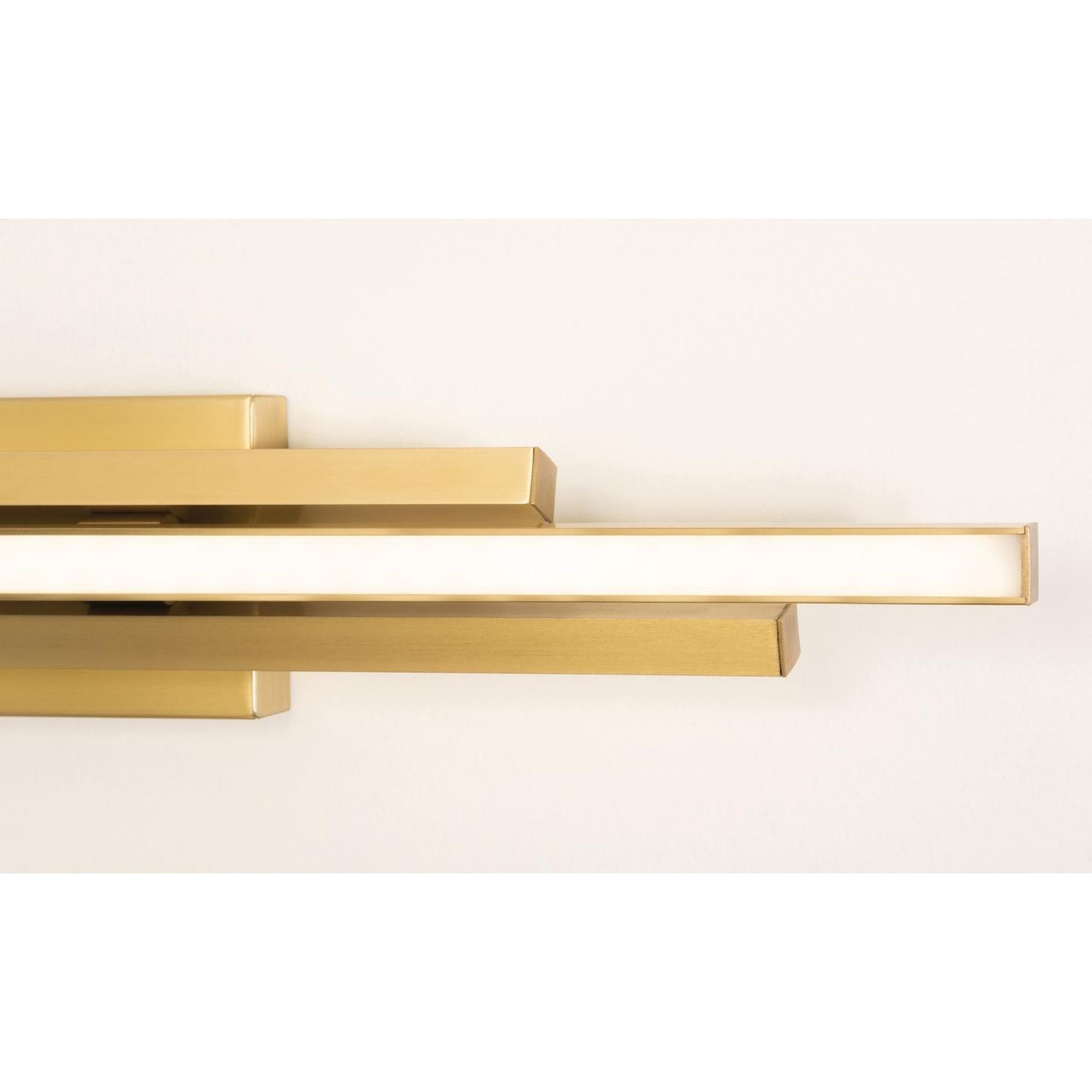 Indra 36 In. LED Bath Bar Satin Nickel Finish - Bees Lighting