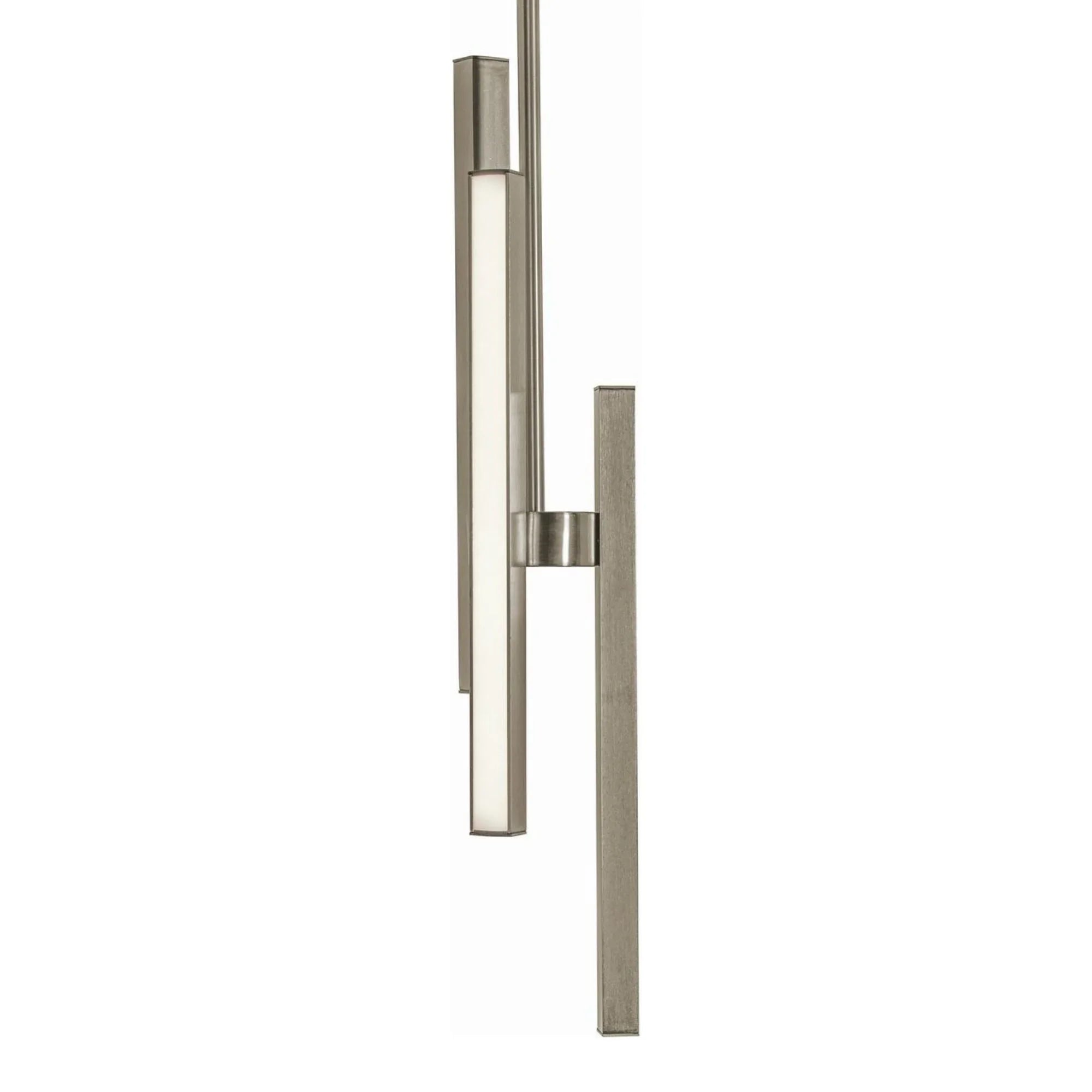 Indra 4" LED Mini Pendant, Satin Nickel Finish - Bees Lighting