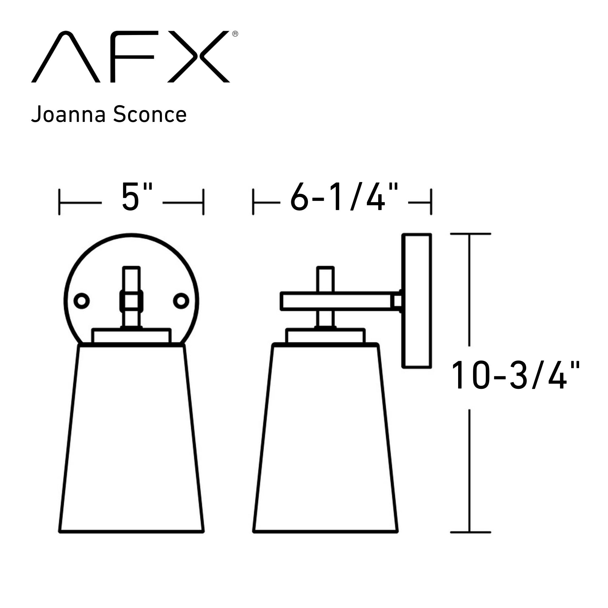 Joanna 11 in. Armed Sconce Satin Nickel Finish - Bees Lighting