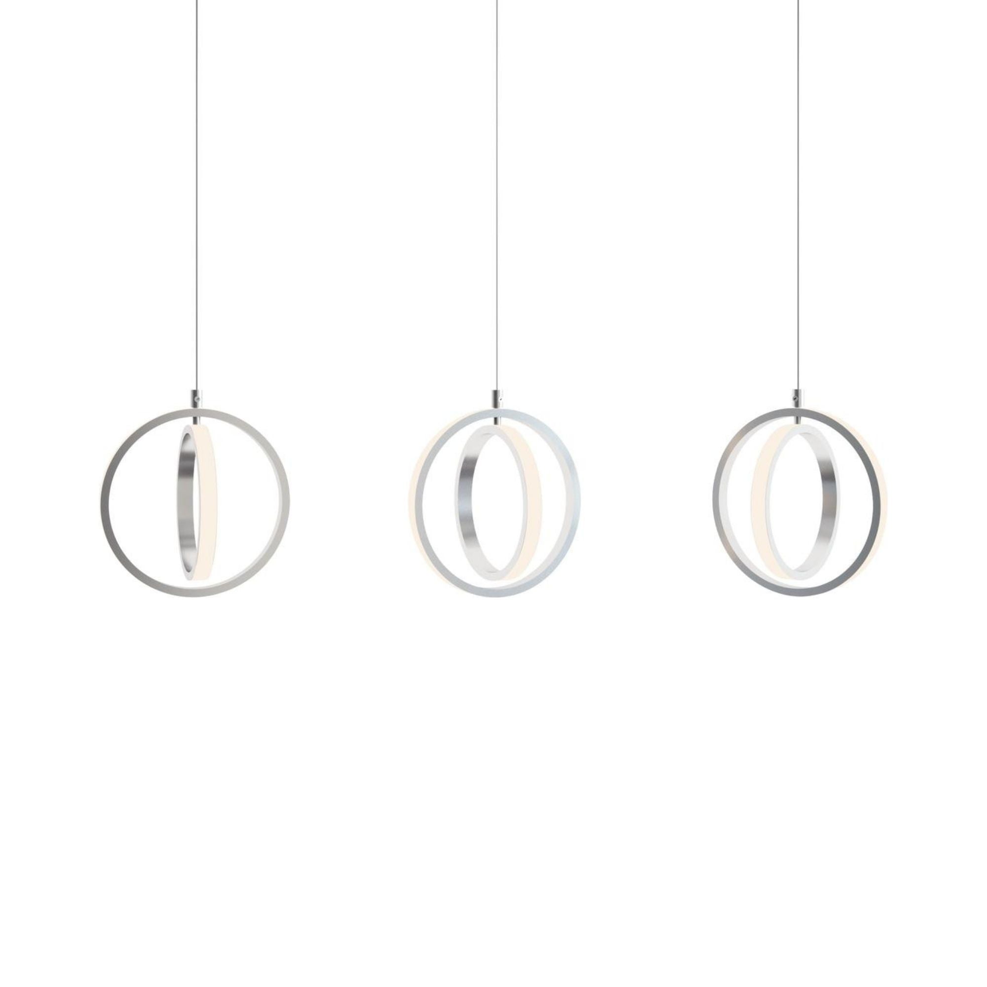 Lock 3 Lights 36" Linear LED Pendant Light - Bees Lighting