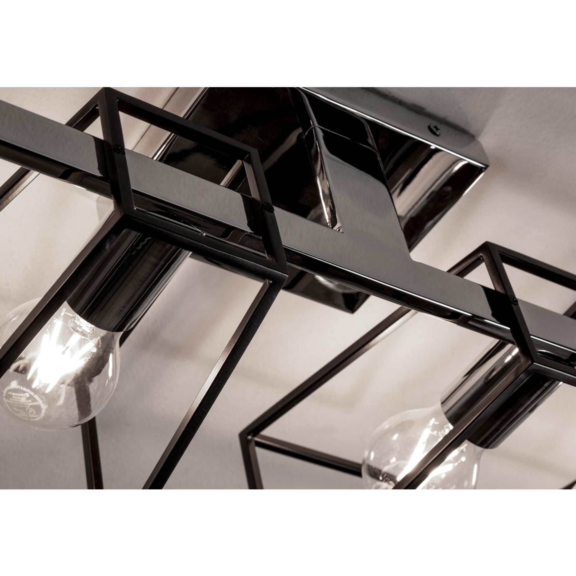 Lynn 30 in. 4 Lights Vanity Light Black finish - Bees Lighting