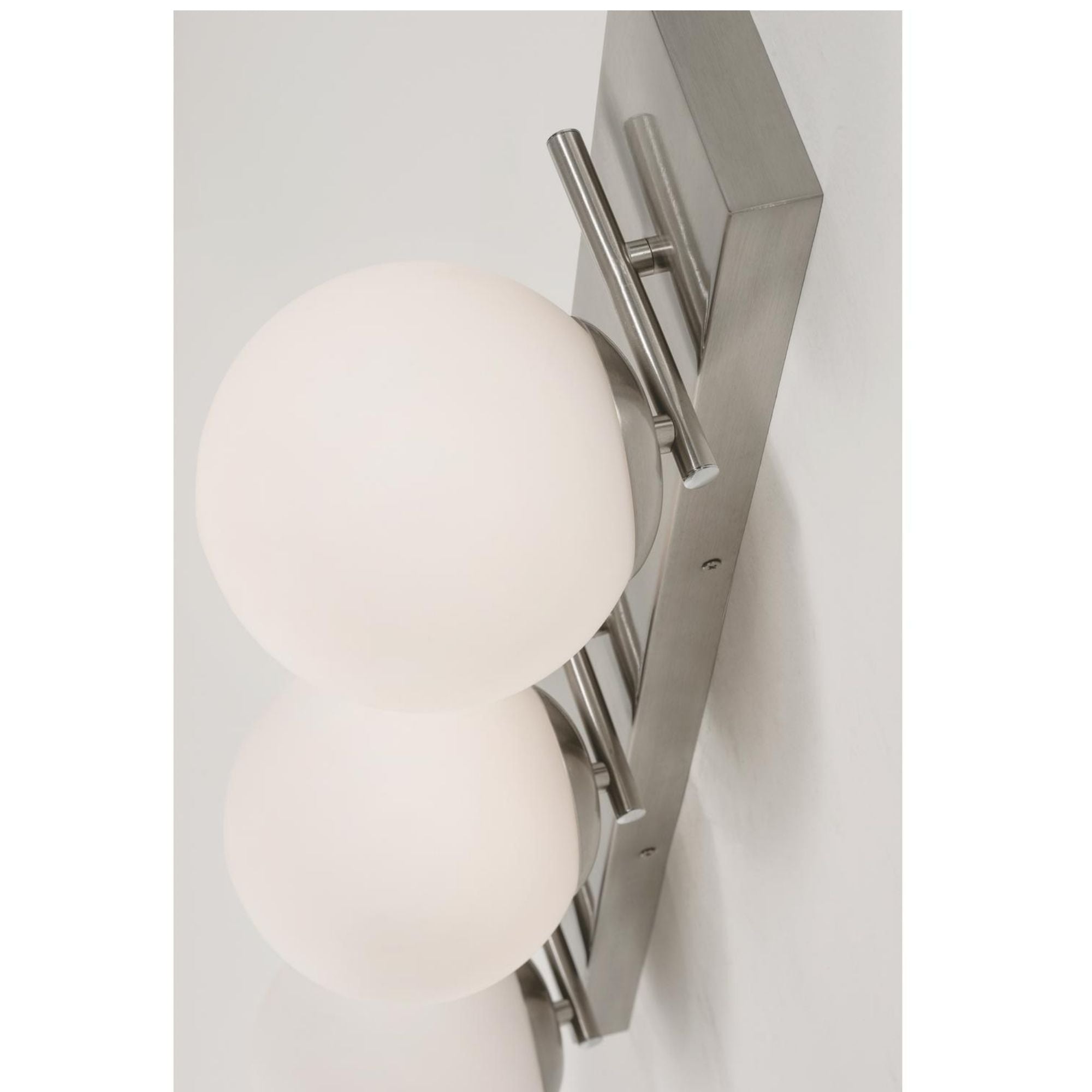 Metropolitan 30 in. 3 Lights LED Vanity Light Satin Brass Finish - Bees Lighting
