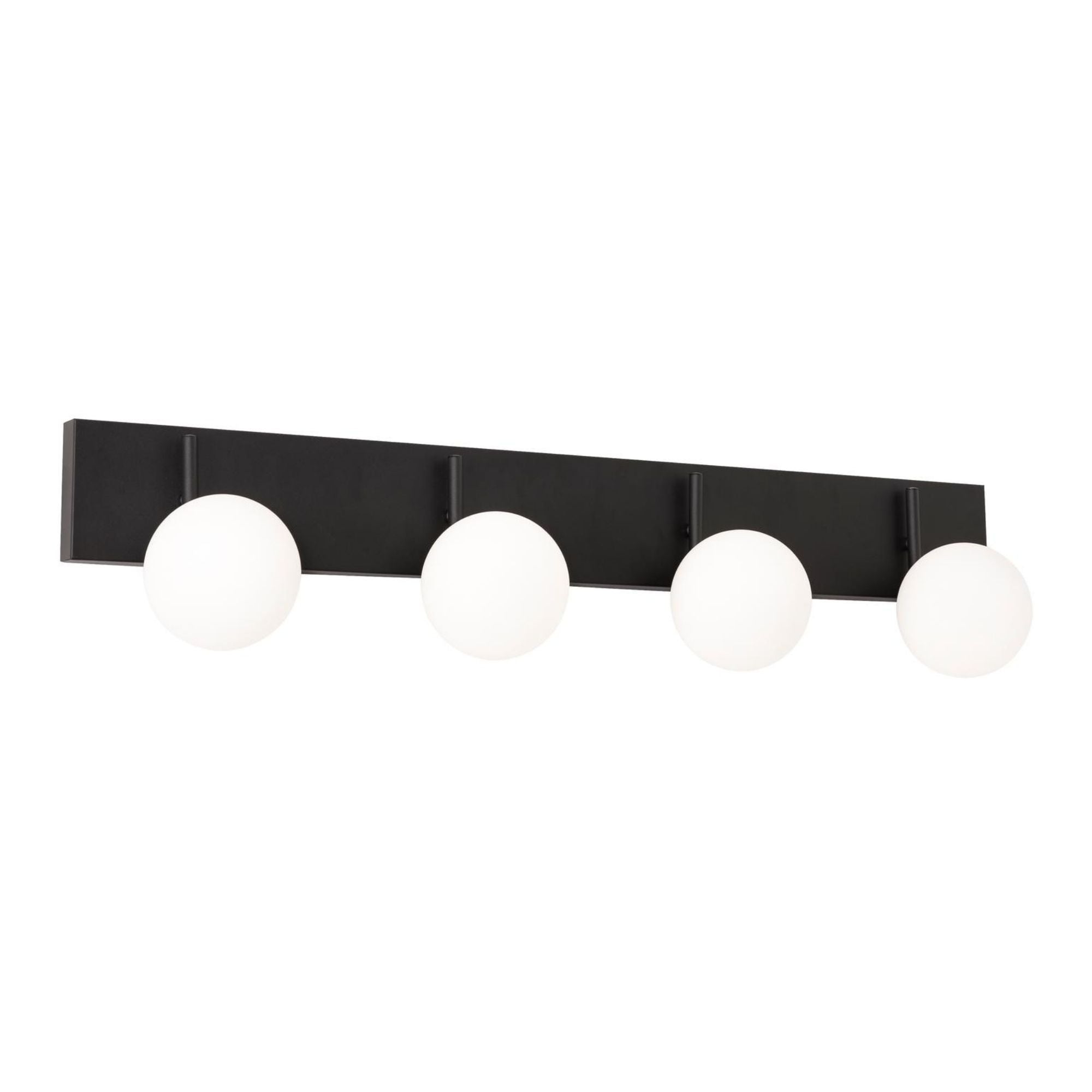 Metropolitan 38 in. 4 Lights LED Vanity Light Black Finish - Bees Lighting