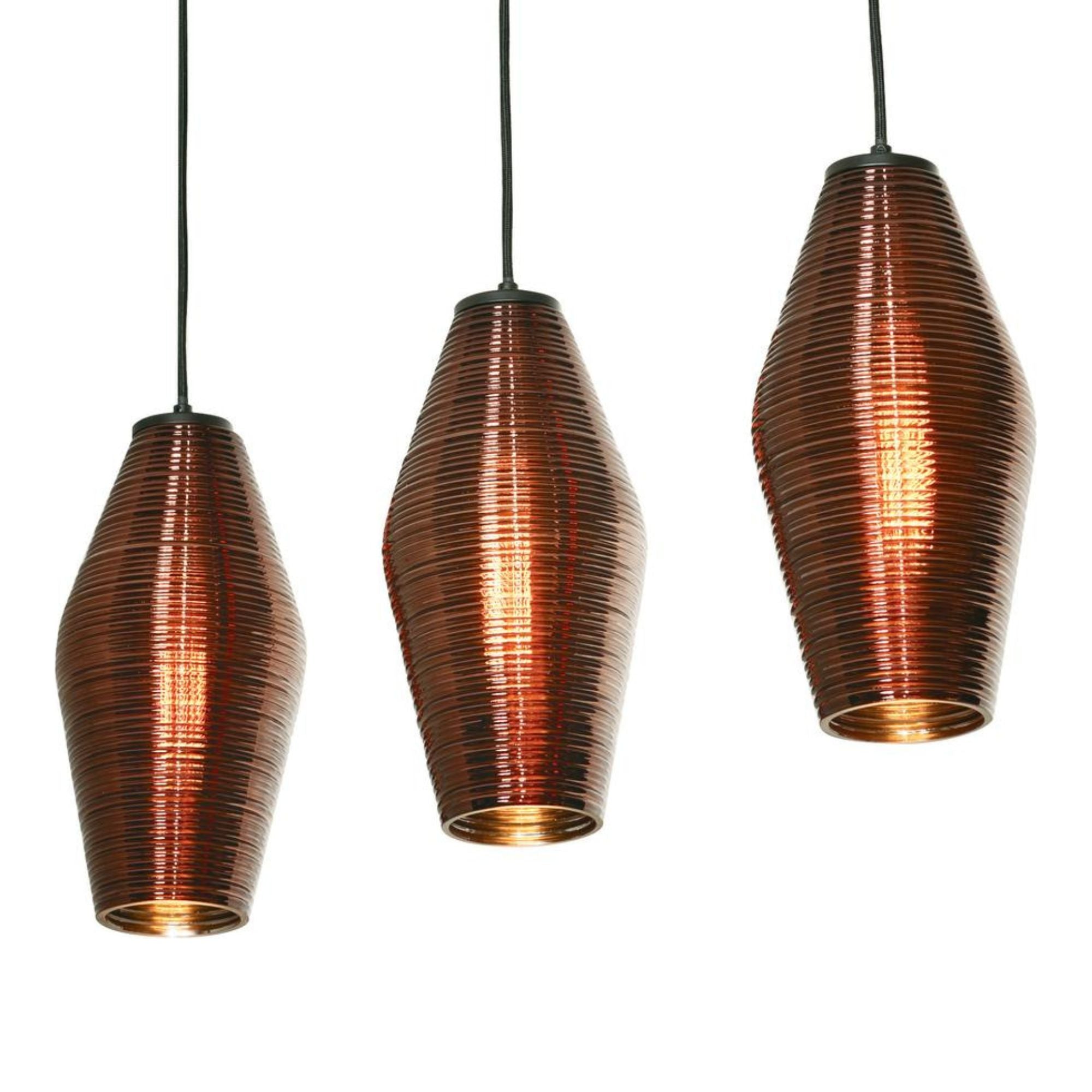 Mila 36" 3 Lights Linear Pendant Light - Bees Lighting