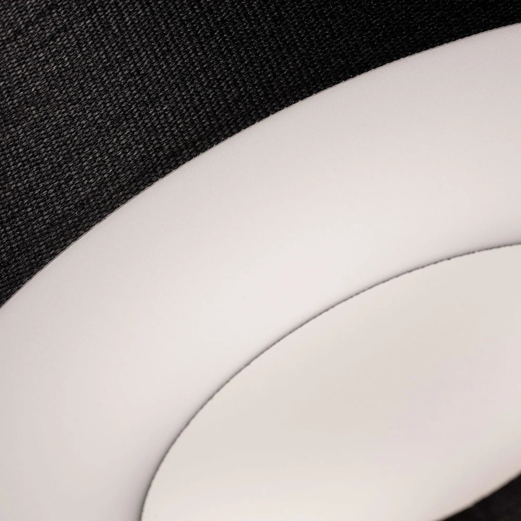 Montclair 15" LED Flush Mount, Black Finish