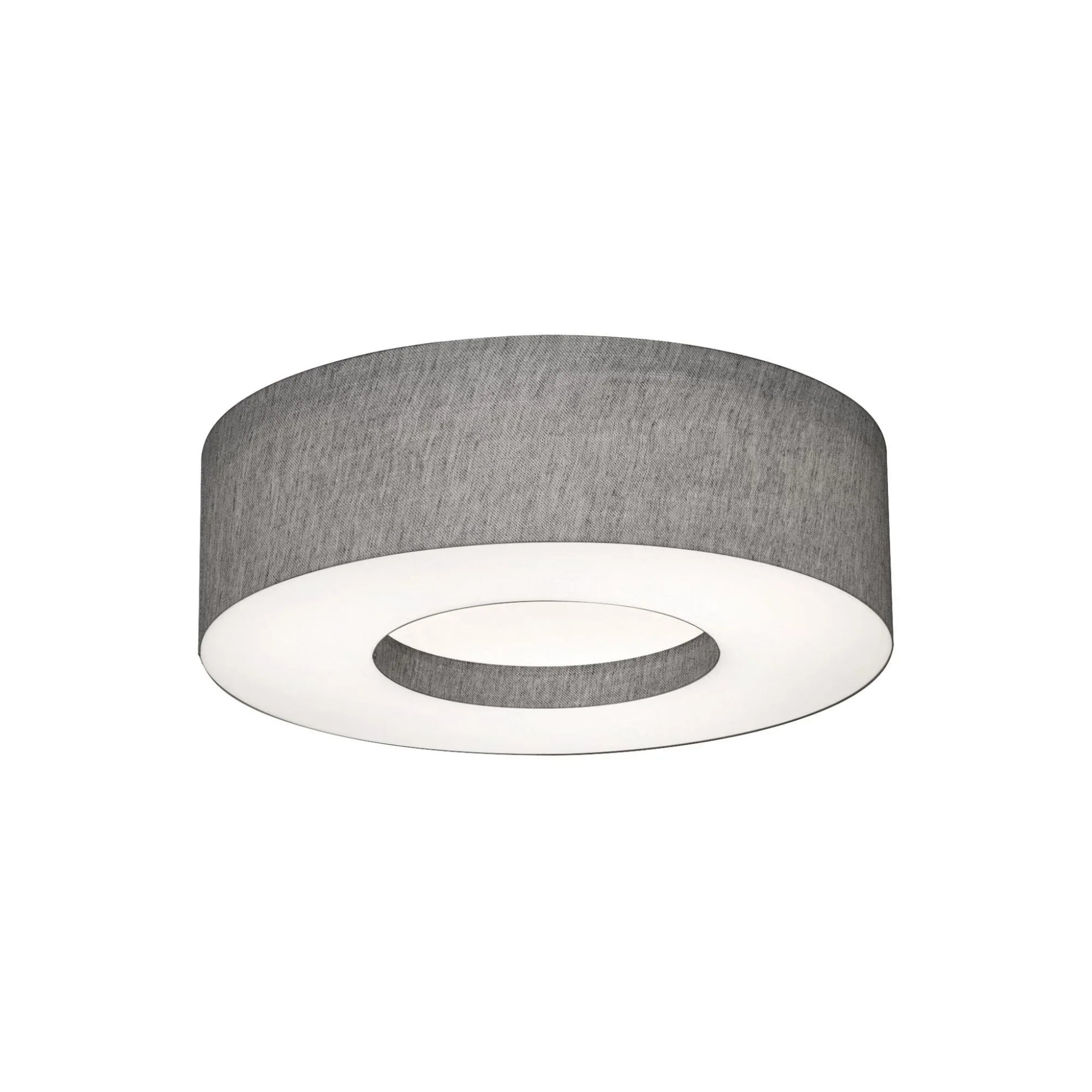 Montclair 15" LED Flush Mount, Grey Finish