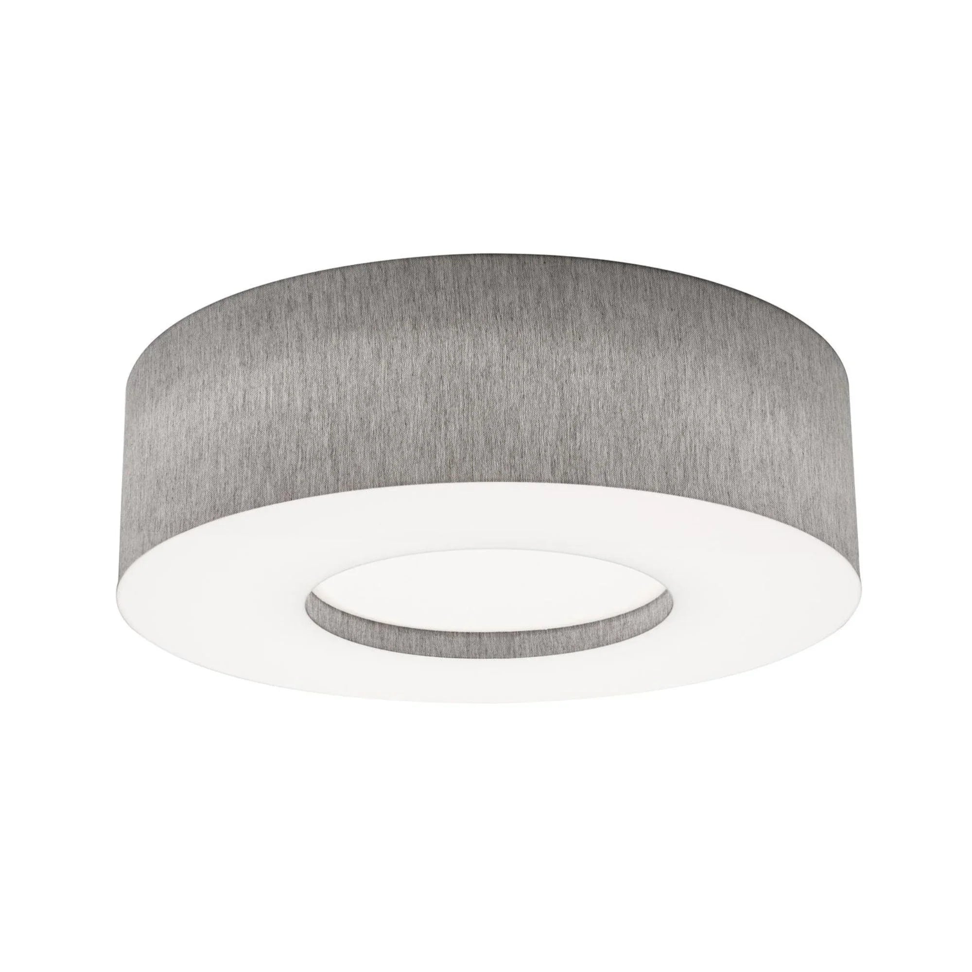 Montclair 24" LED Flush Mount, Grey Finish