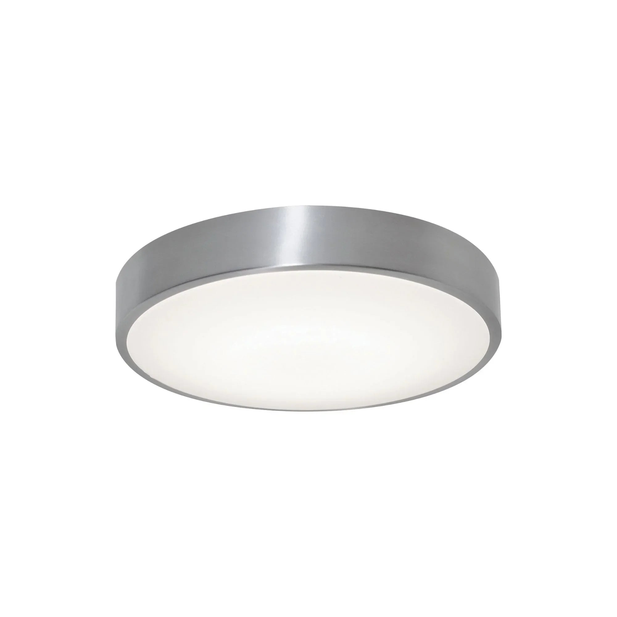 Octavia 12" LED Flush Mount, Brushed Aluminum Finish