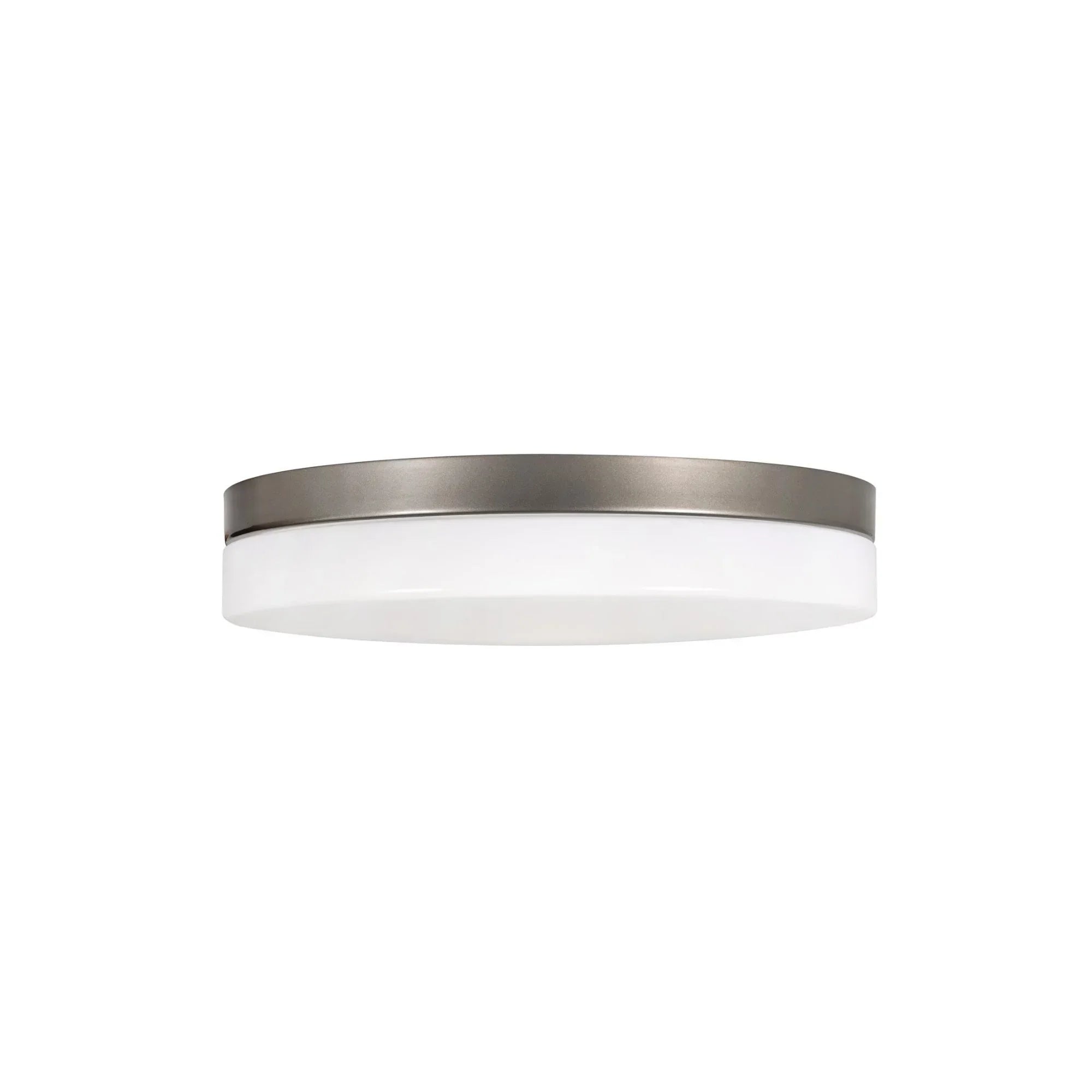 Oscar 11" LED Flush Mount, Satin Nickel Finish