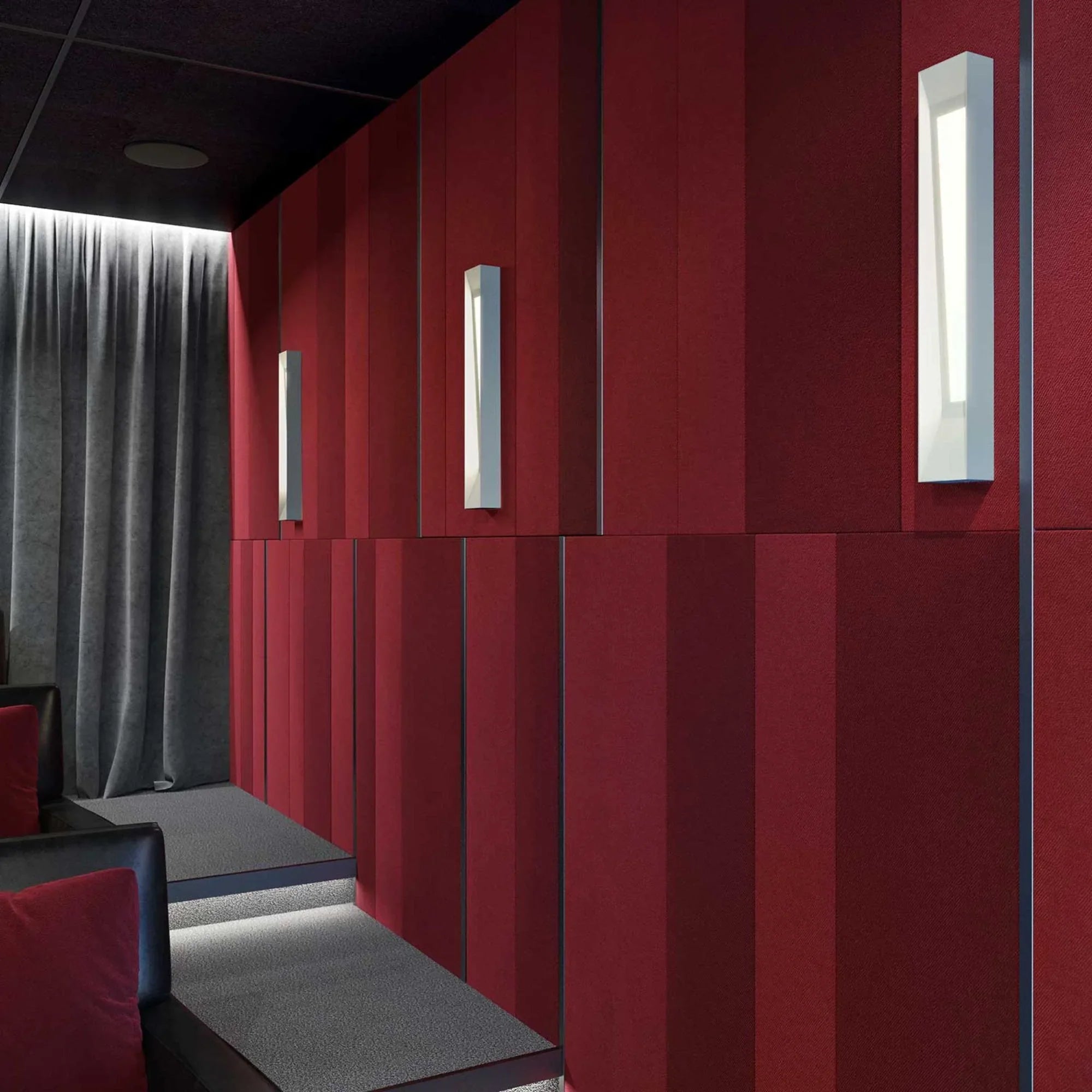 Rowan 30" LED Wall Sconce, Satin Nickel Finish - Bees Lighting