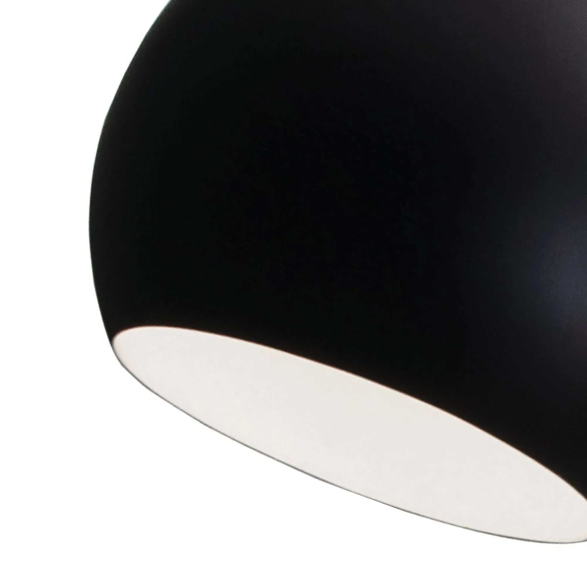 Roxy 8" Mini Pendant, Black Finish - Bees Lighting