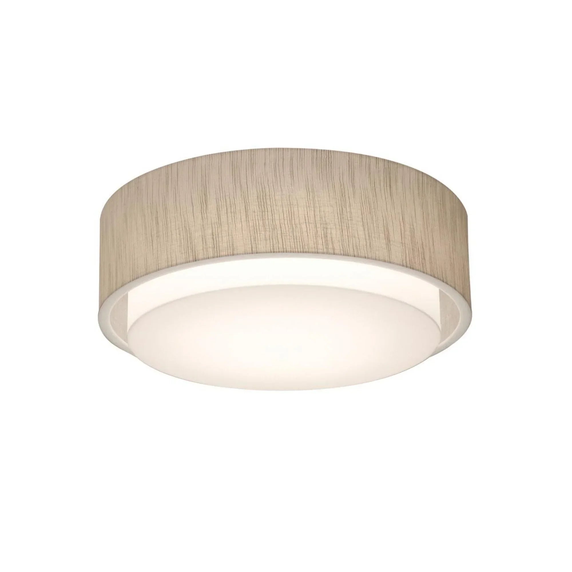 Sanibel 18" LED Flush Mount, Jute Finish