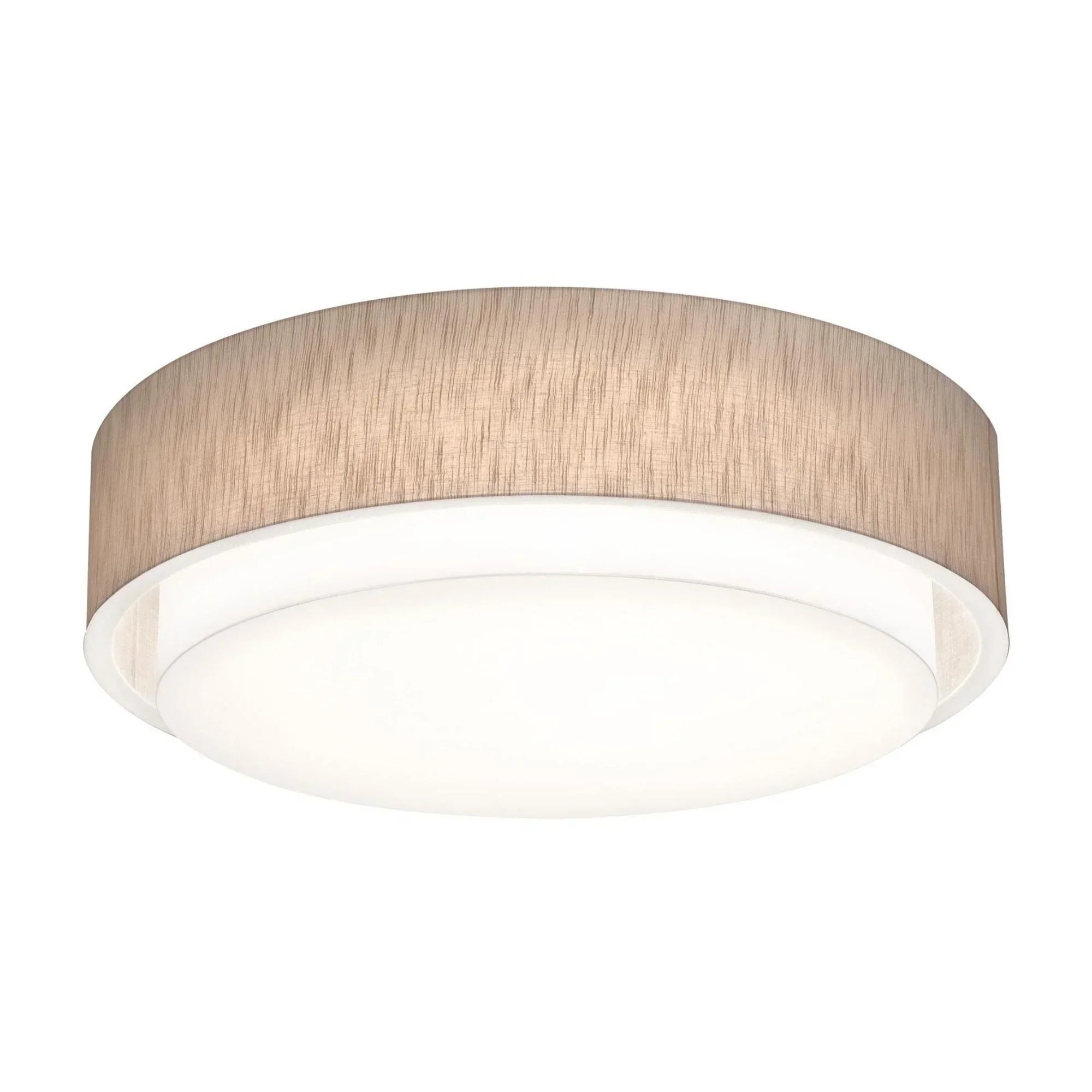 Sanibel 32" LED Flush Mount, Jute Finish