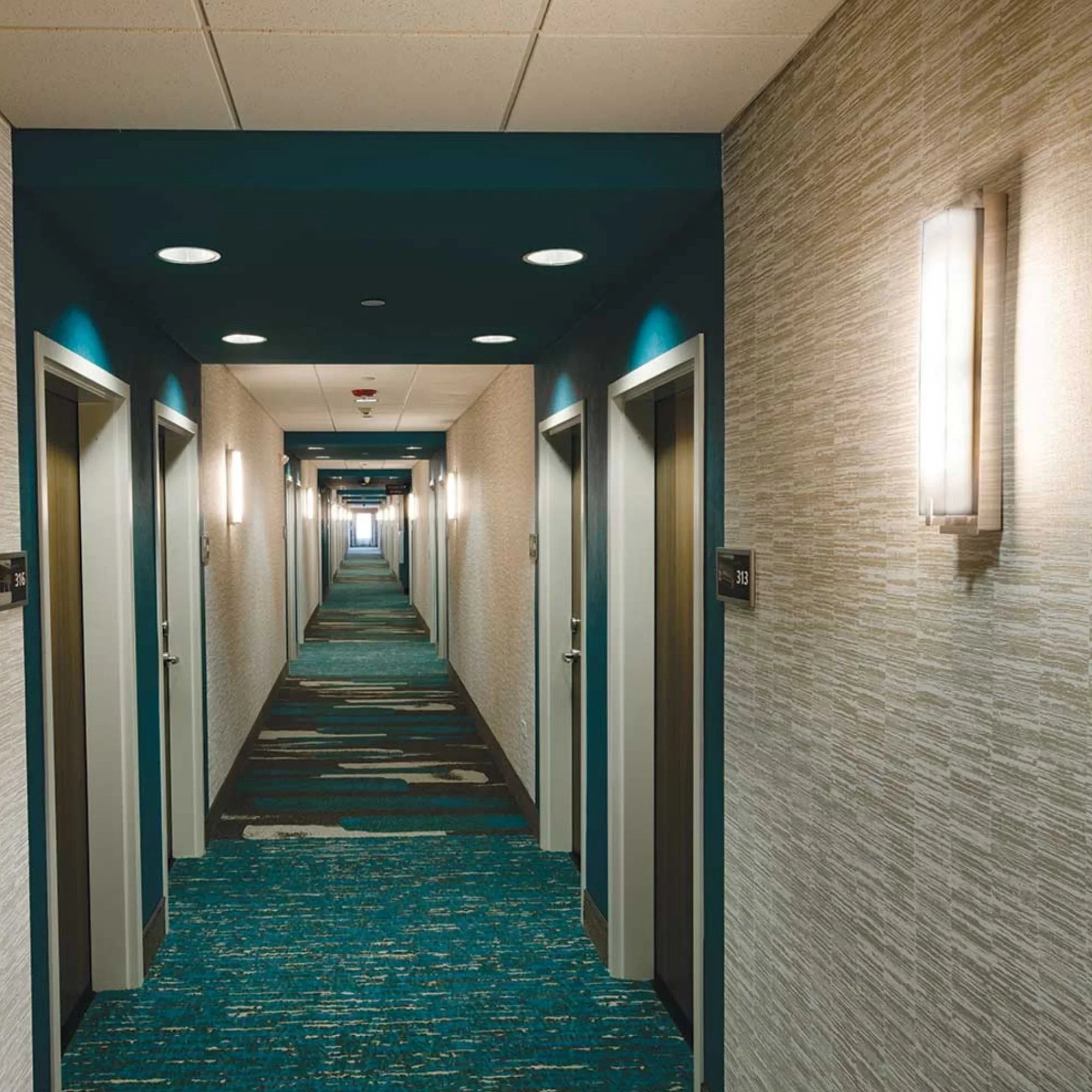 Sinclair 10" LED Wall Sconce, Satin Nickel Finish - Bees Lighting