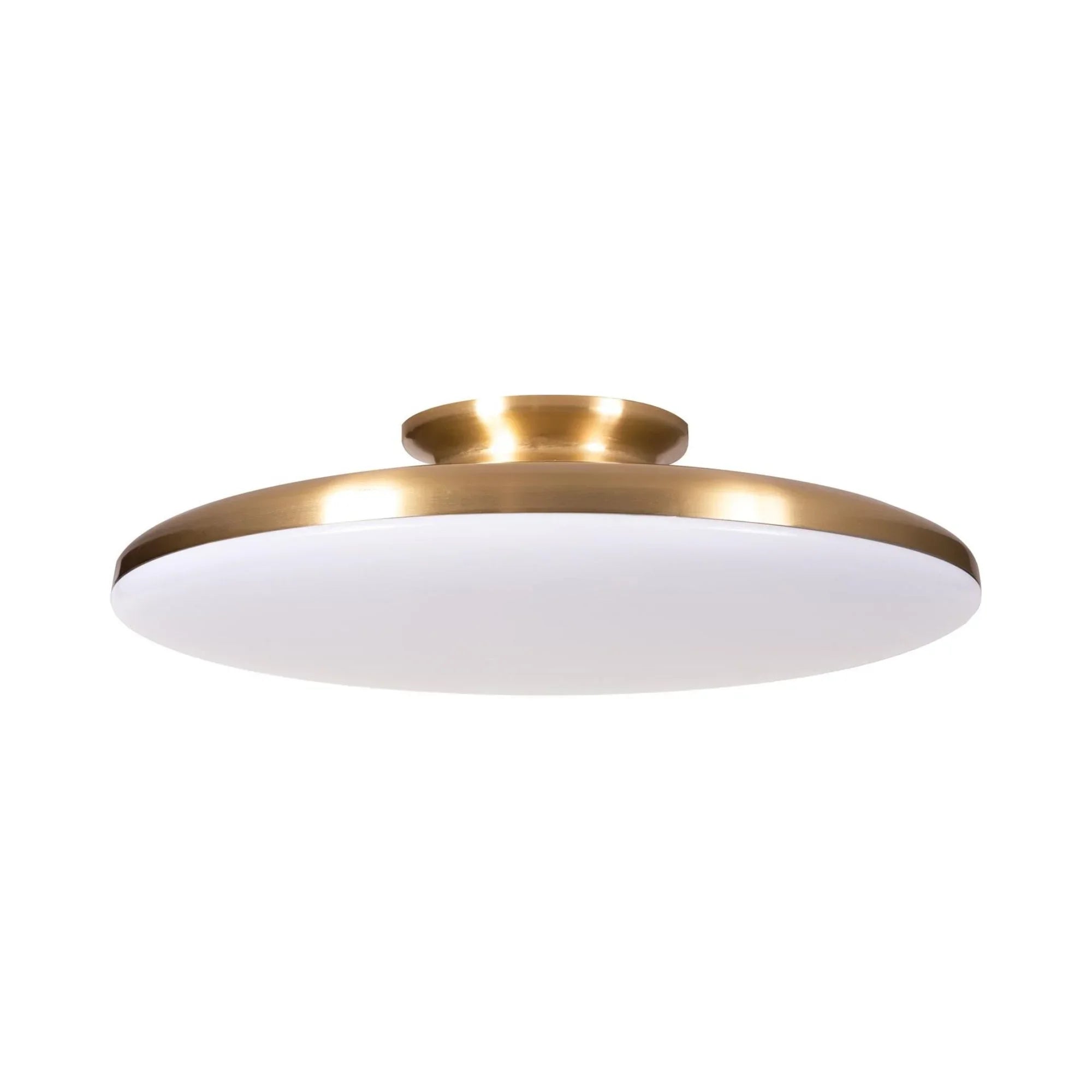 Skye Selectable CCT LED Semi Flush Mount Light - Bees Lighting
