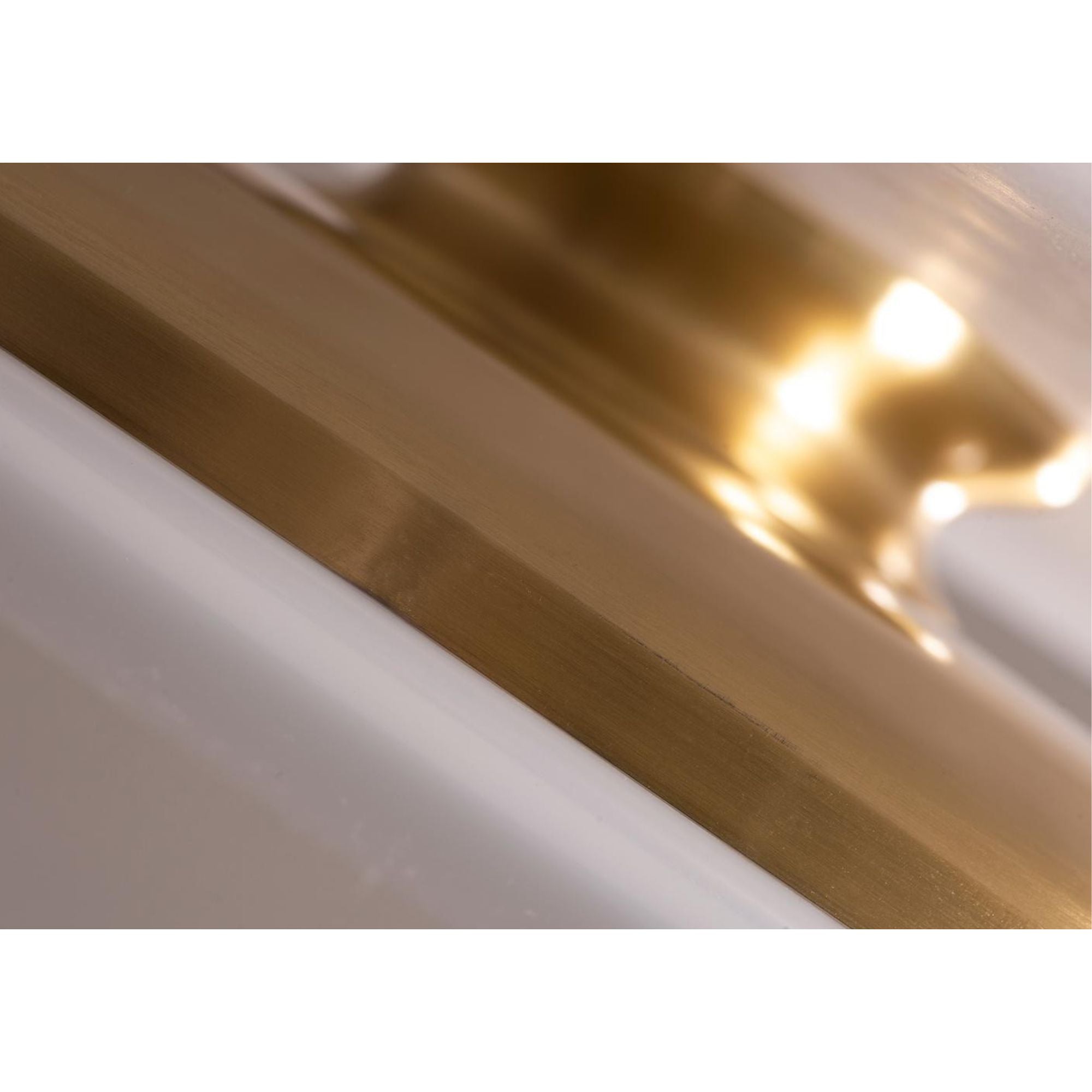 Skye 19 in. LED Semi Flush Mount Light Selectable CCT Satin Brass finish - Bees Lighting
