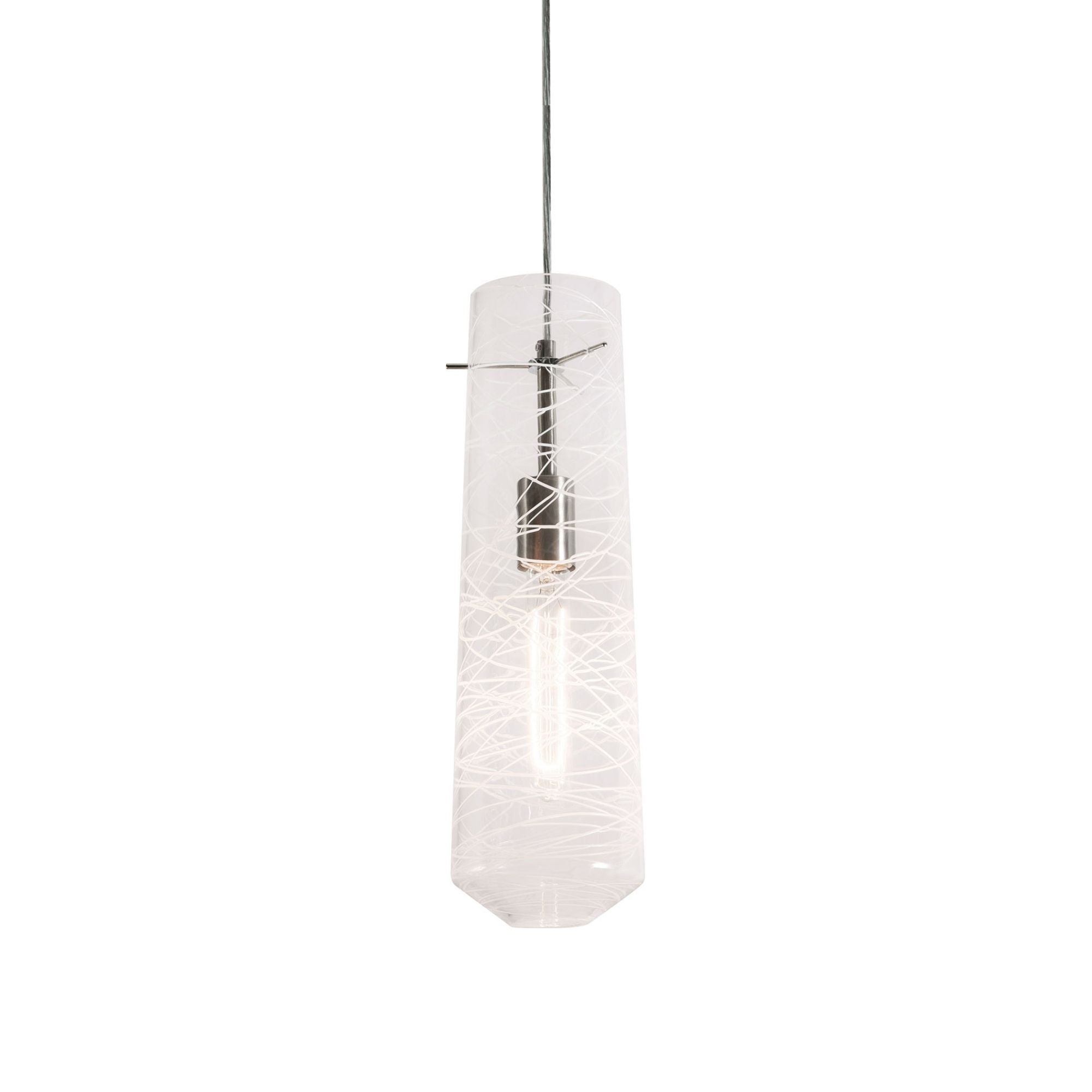 Spun Pendant Light Satin Nickel - Bees Lighting