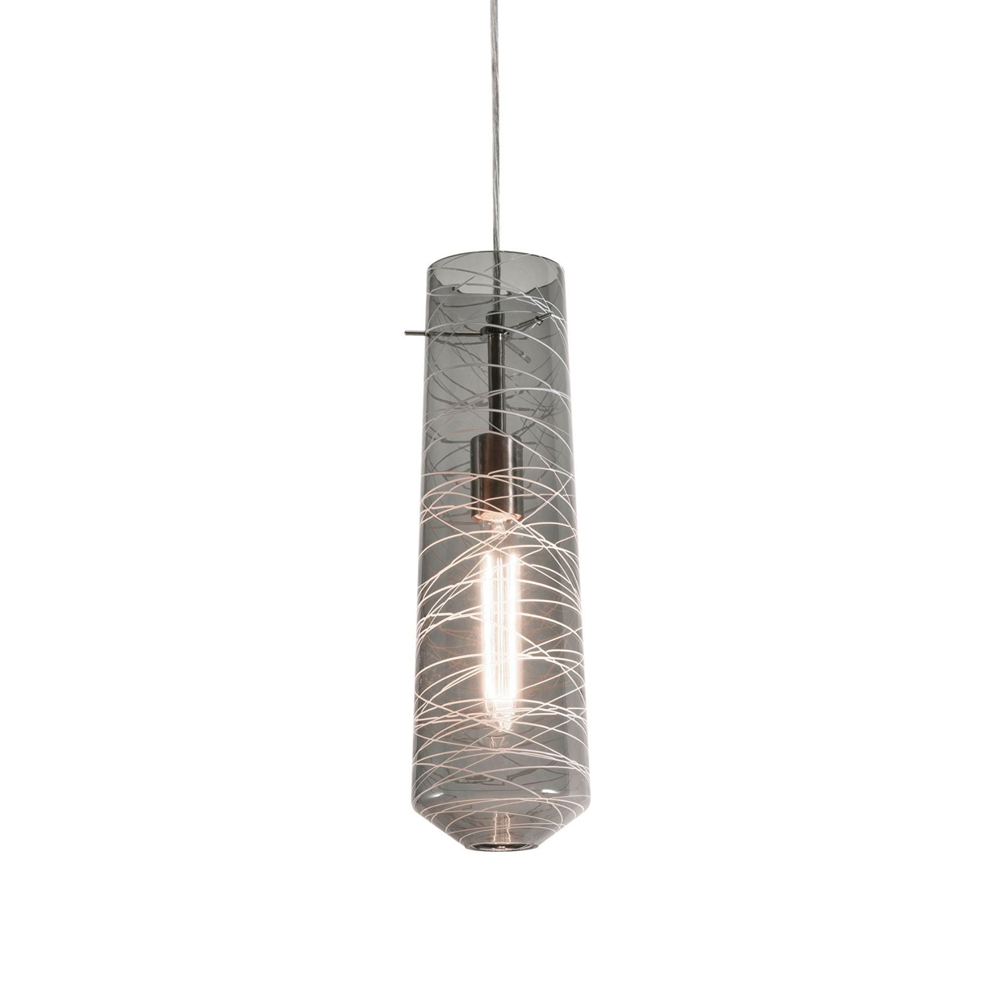 Spun Pendant Light Satin Nickel - Bees Lighting
