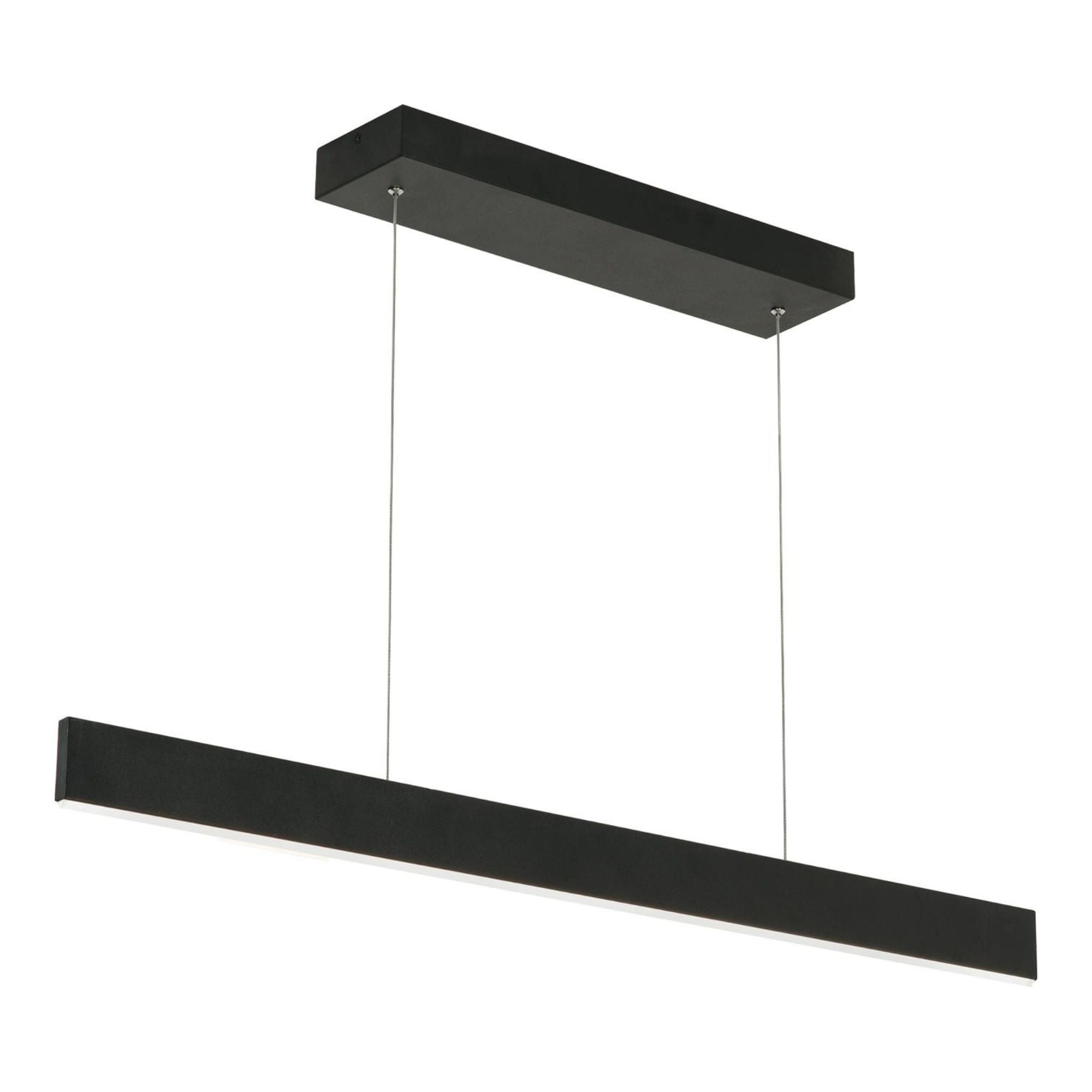Stealth 36 in. LED Pendant Light Selectable CCT 120-277V Black Finish - Bees Lighting