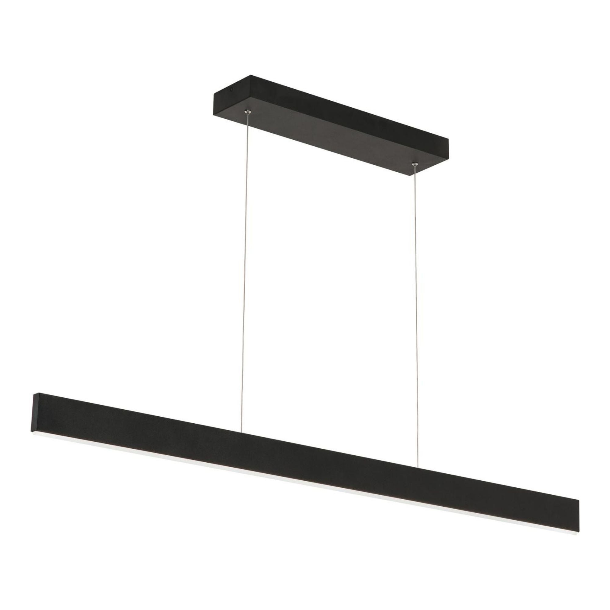 Stealth 46 in. LED Pendant Light Selectable CCT 120-277V Black Finish - Bees Lighting