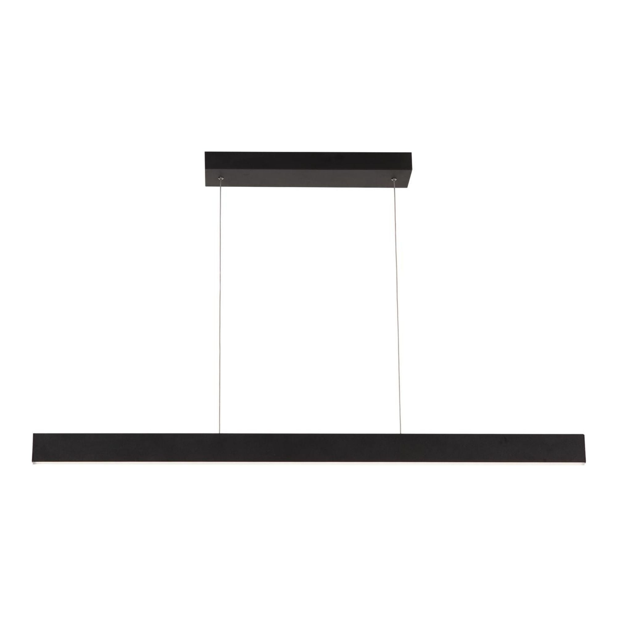 Stealth 46 in. LED Pendant Light Selectable CCT 120-277V Black Finish - Bees Lighting