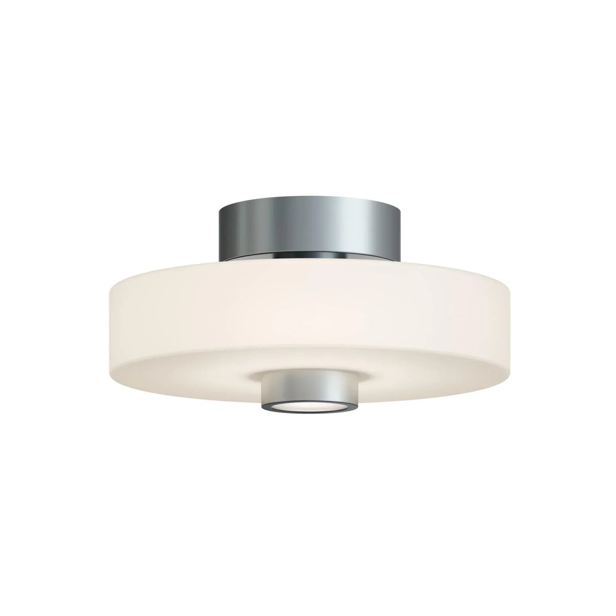 Sydney 13" LED Ceiling Mount, Satin Nickel Finish