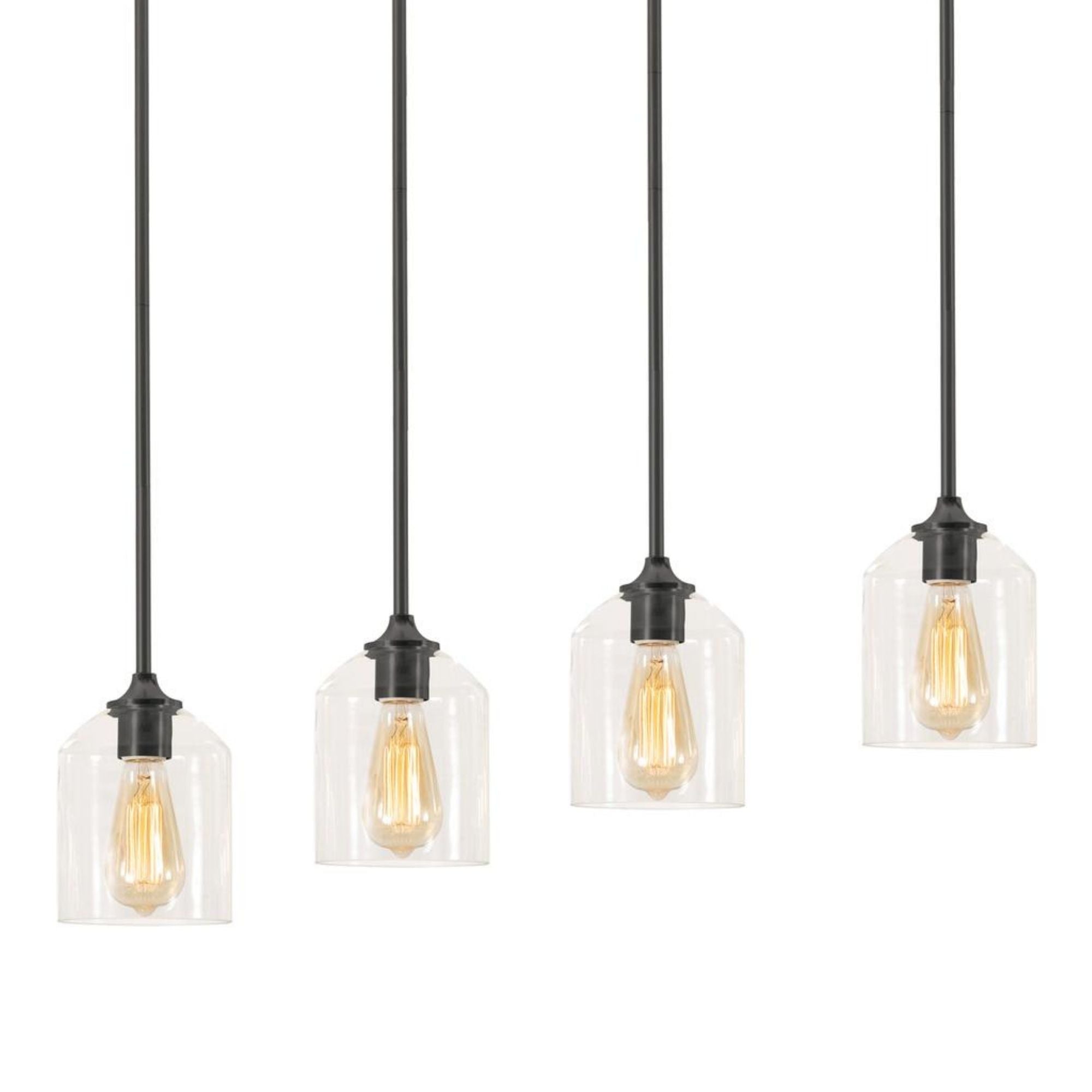 William 36" Linear Pendant Light - Bees Lighting