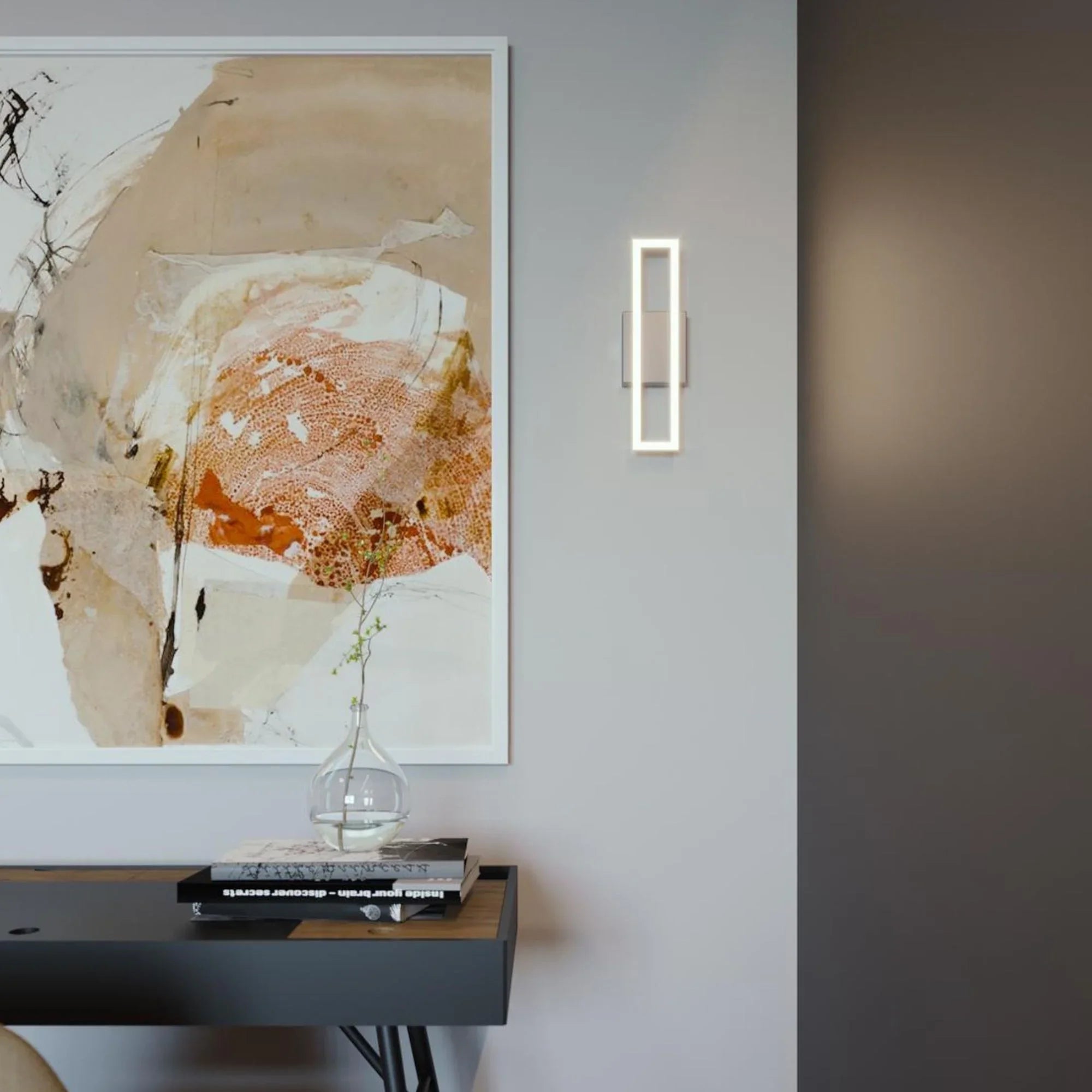 Zola 24" LED Vanity, Satin Nickel Finish - Bees Lighting