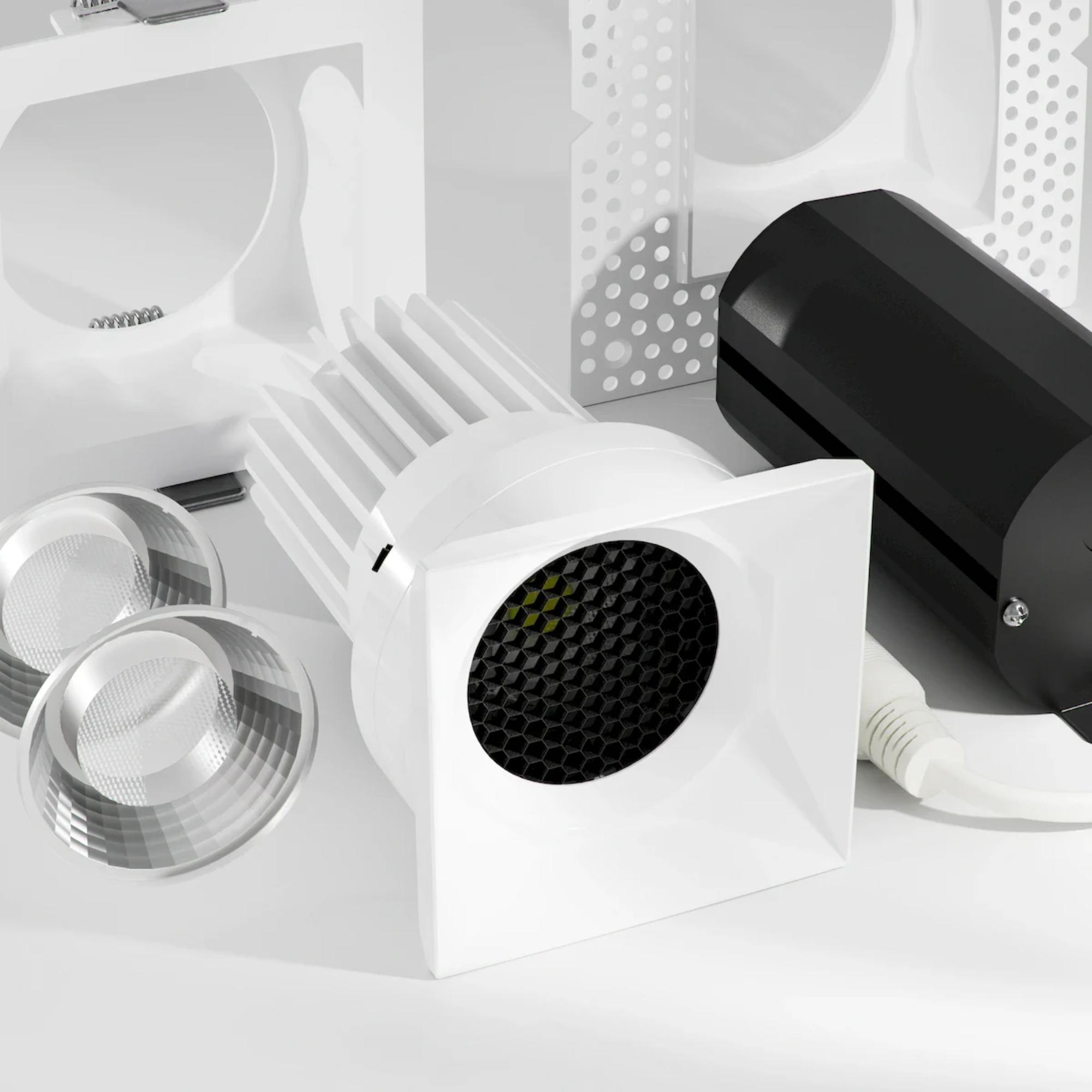 Rhyme 3" Deep Baffle Trimless LED Downlight - Bees Lighting
