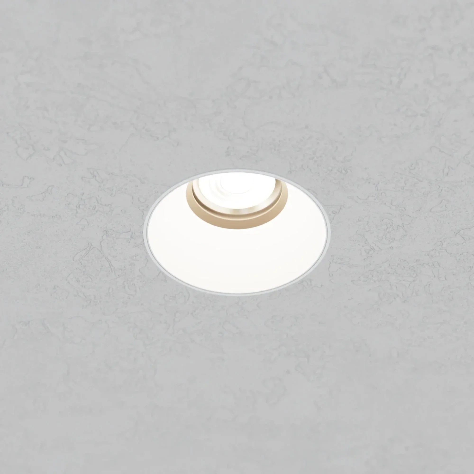 Rhyme 3” Round Adjustable Trimless LED Downlight, 15W, 1160 Lm, 5-CCT, White - Bees Lighting