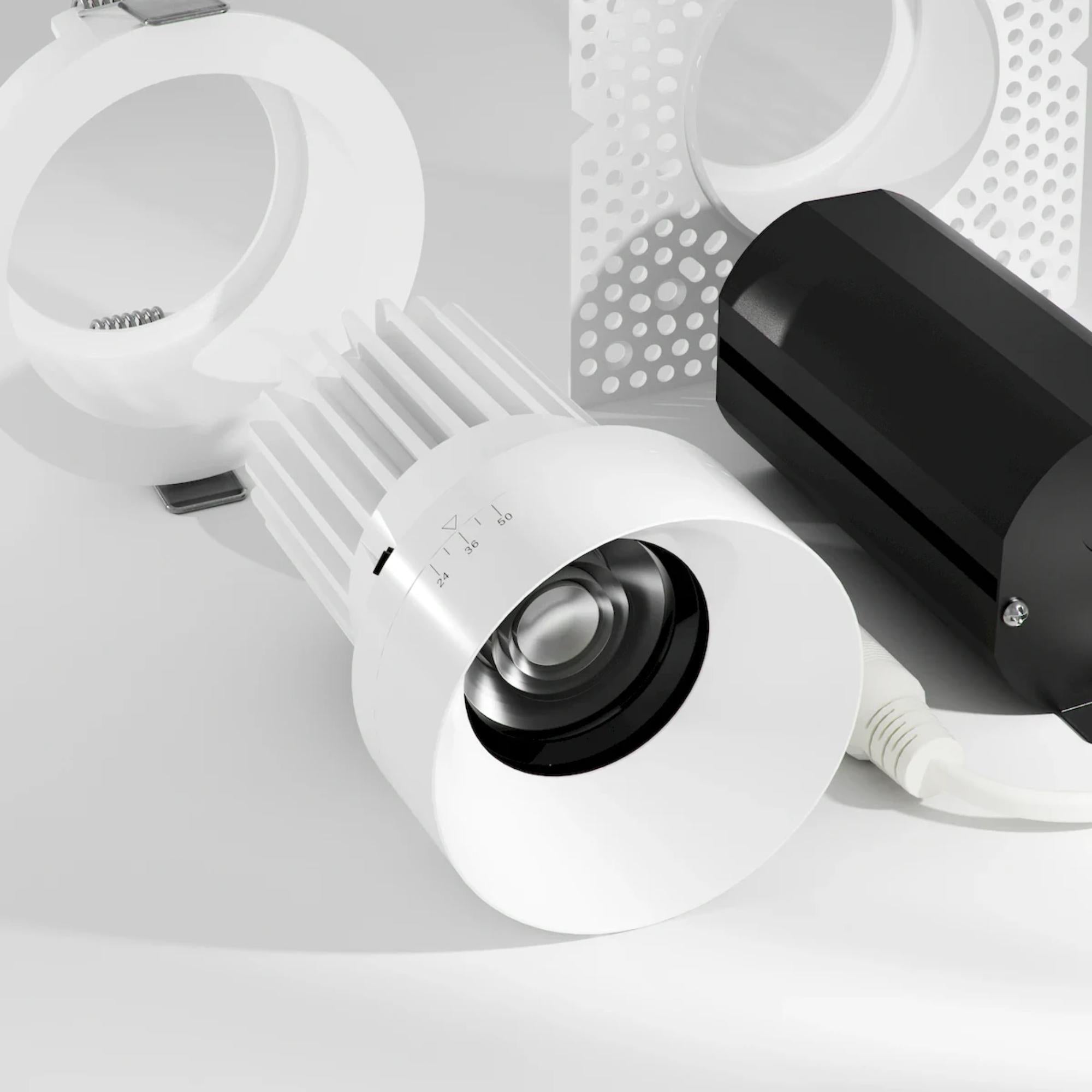 Rhyme 3” Round Adjustable Trimless LED Downlight - Bees Lighting