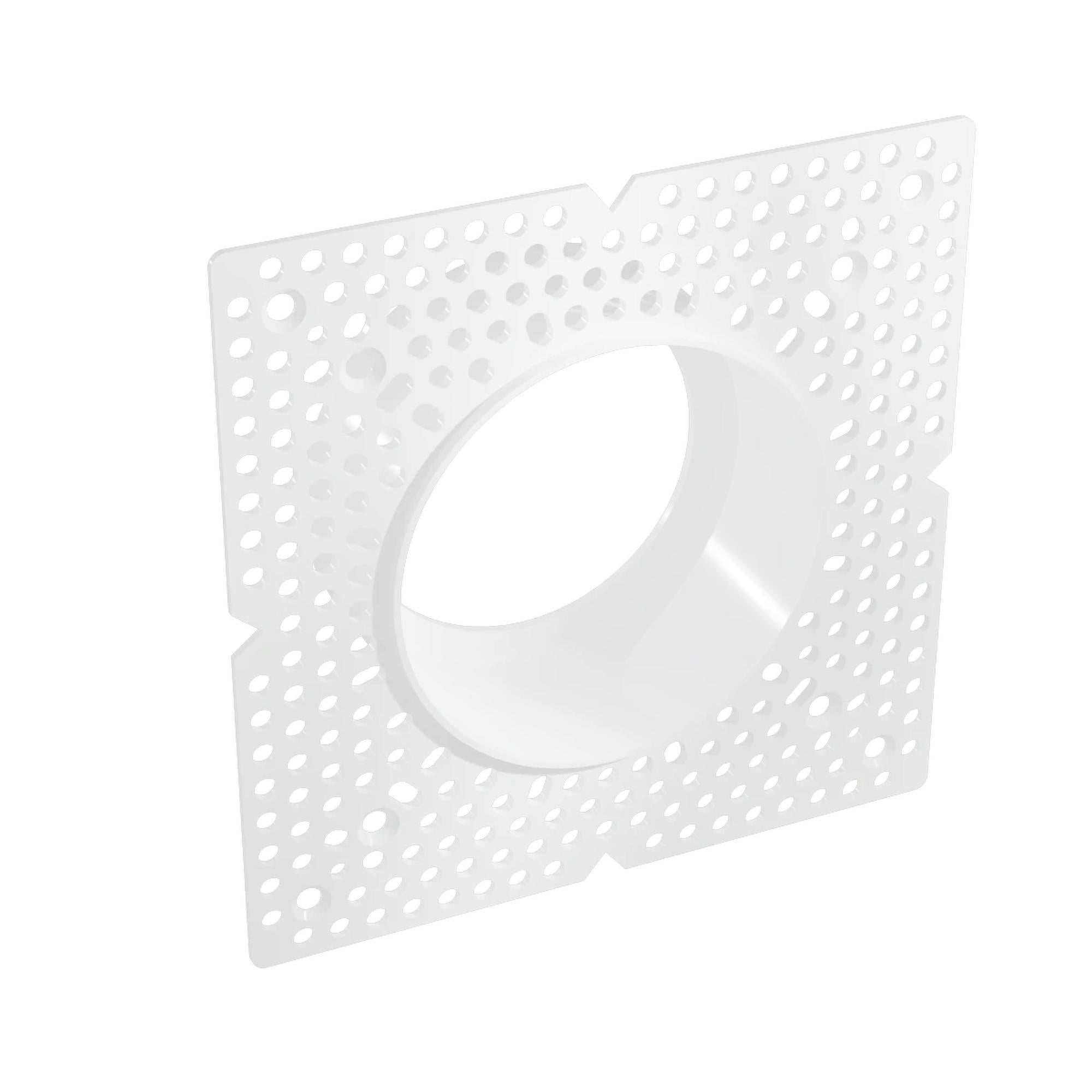 Rhyme 3” Round Adjustable Trimless LED Downlight, 15W, 1160 Lm, 5-CCT, White - Bees Lighting