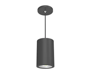 CD34 6" LED Cylinder Ceiling Light, Selectable CCT, Bronze, 120-277V - Bees Lighting