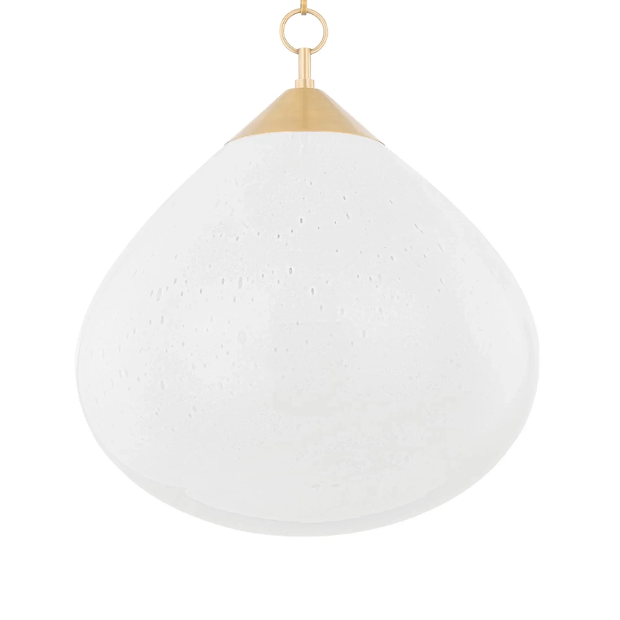 Semilla 21" Pendant, Vintage Brass Finish