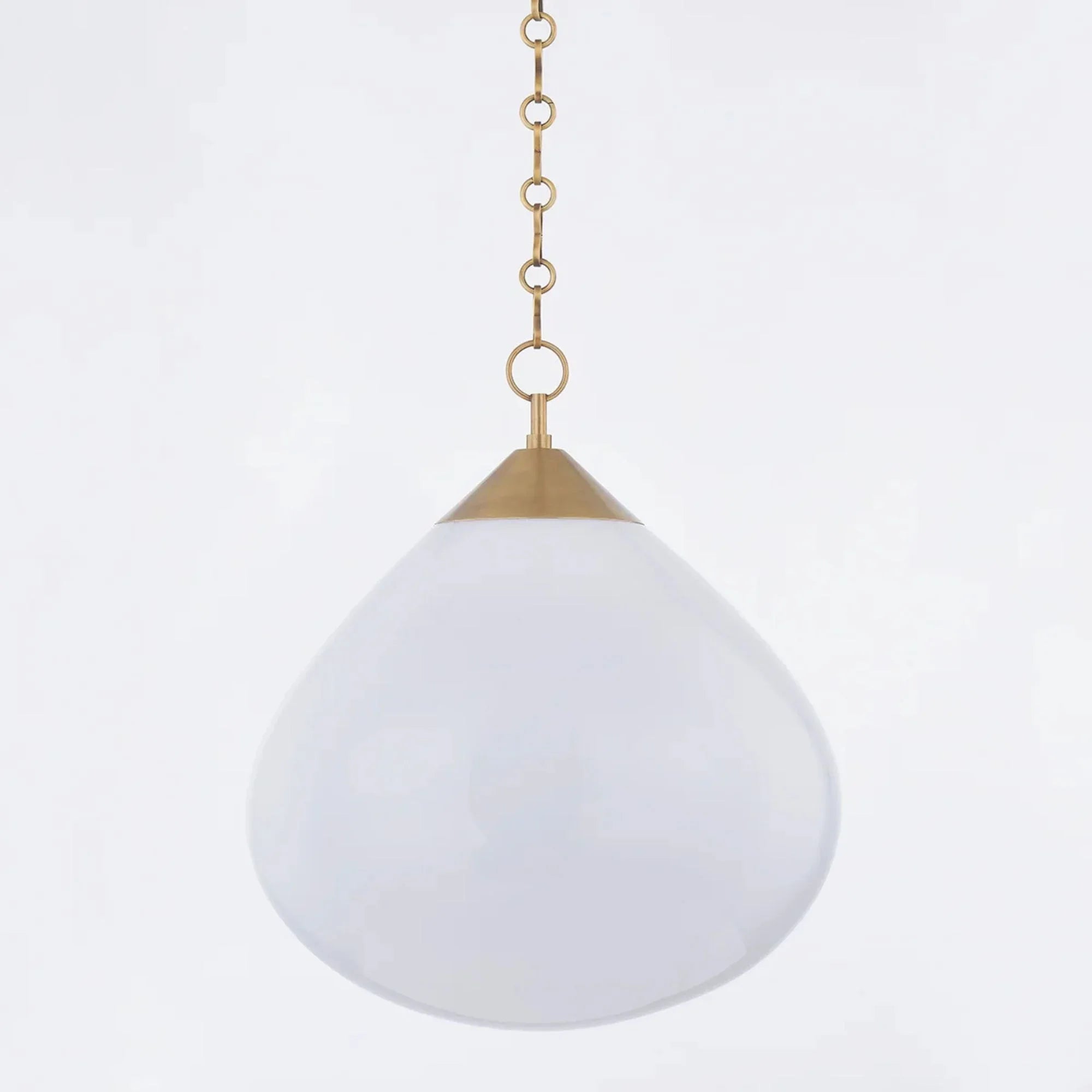 Semilla 21" Pendant, Vintage Brass Finish