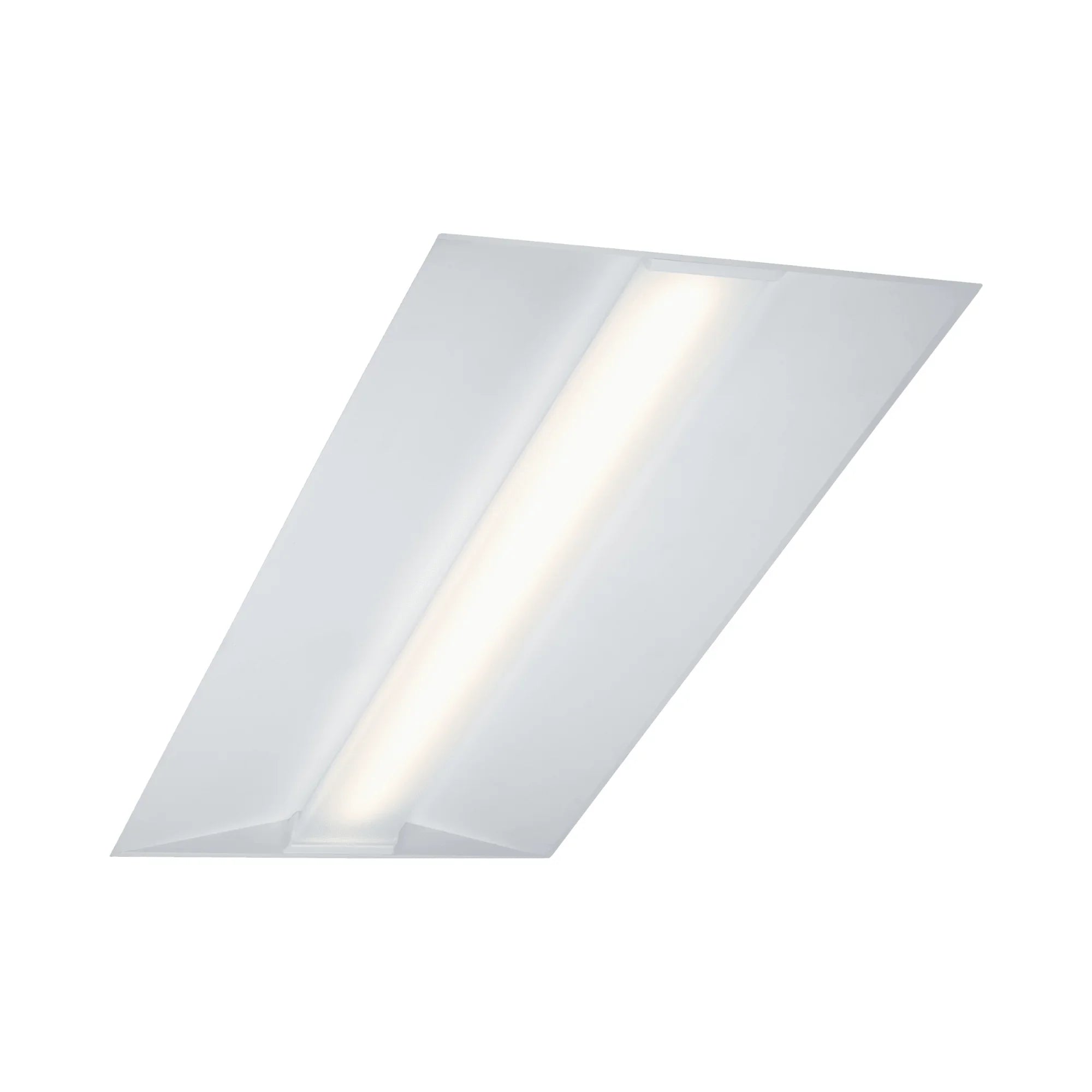 2 x 4 Center Basket LED Troffer Light, 4000 Lumens, 120/277V